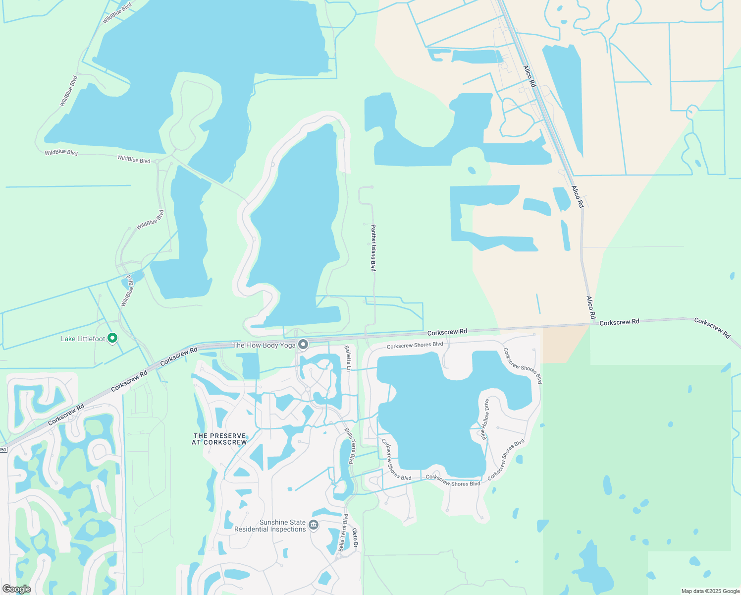 map of restaurants, bars, coffee shops, grocery stores, and more near 14120 Turtle Tracks Court in Fort Myers