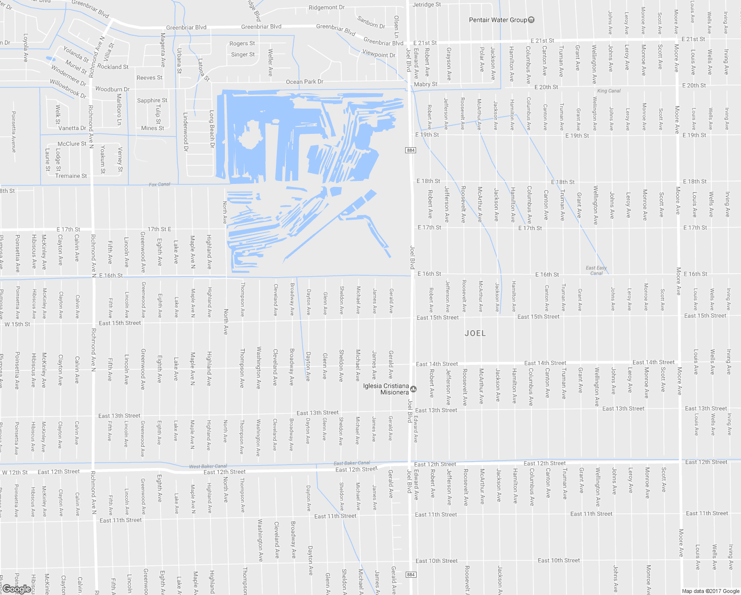 map of restaurants, bars, coffee shops, grocery stores, and more near 1511 James Avenue in Lehigh Acres