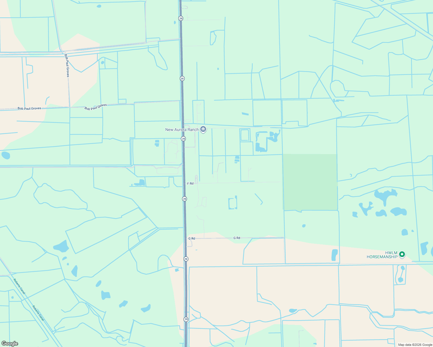 map of restaurants, bars, coffee shops, grocery stores, and more near 410 F Road in LaBelle
