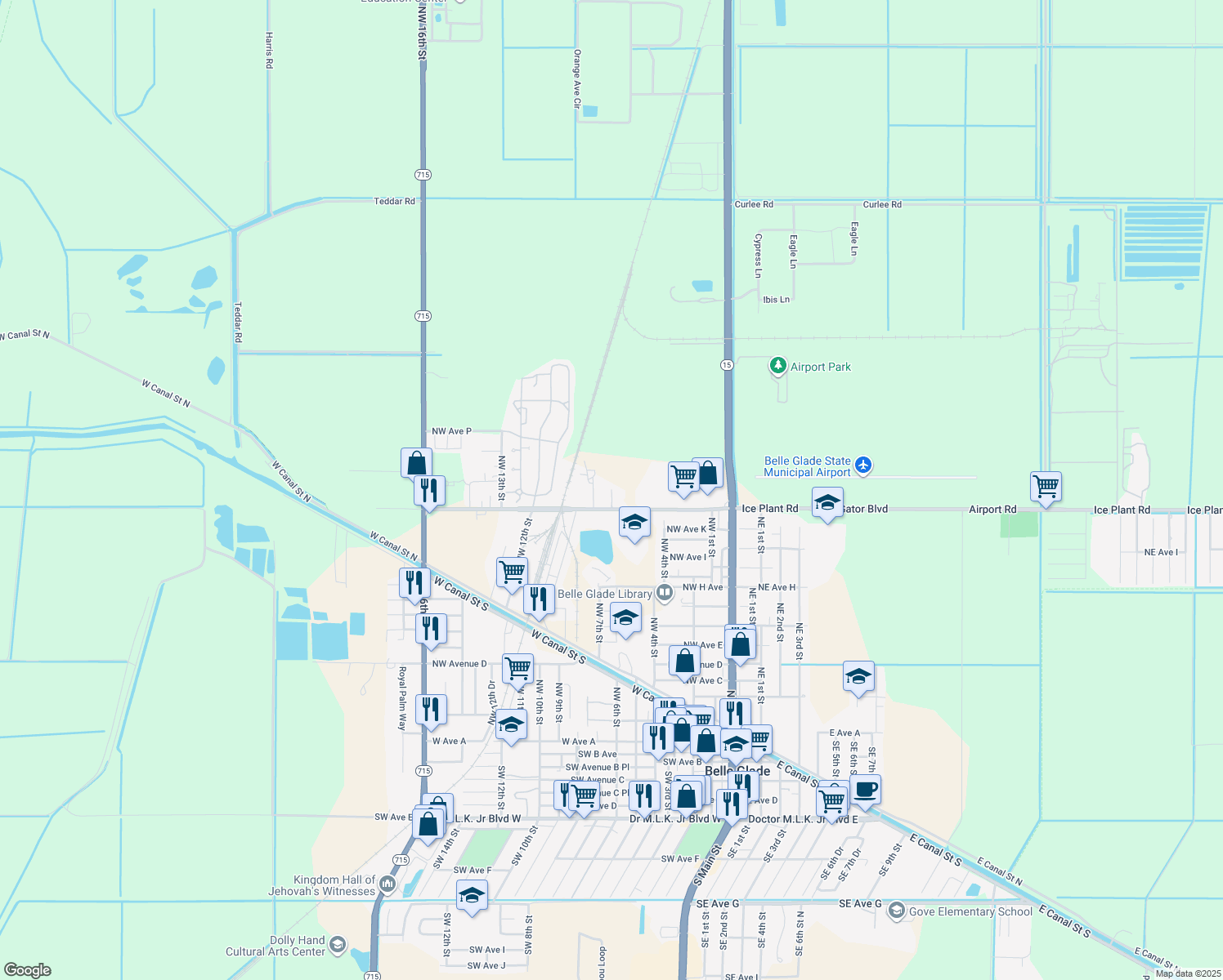 4th Street, Belle Glade FL Walk Score