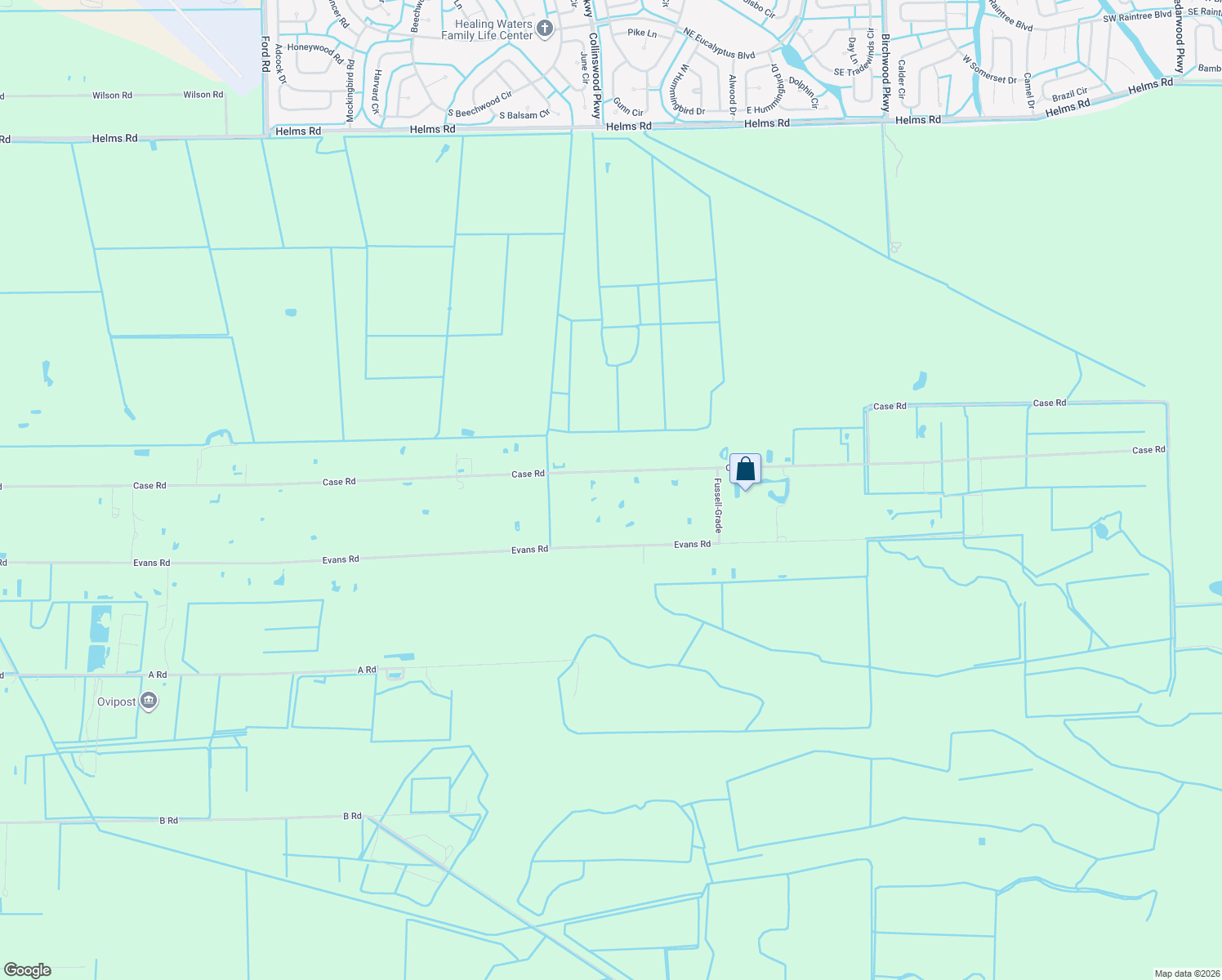 map of restaurants, bars, coffee shops, grocery stores, and more near 2135 Case Road in LaBelle