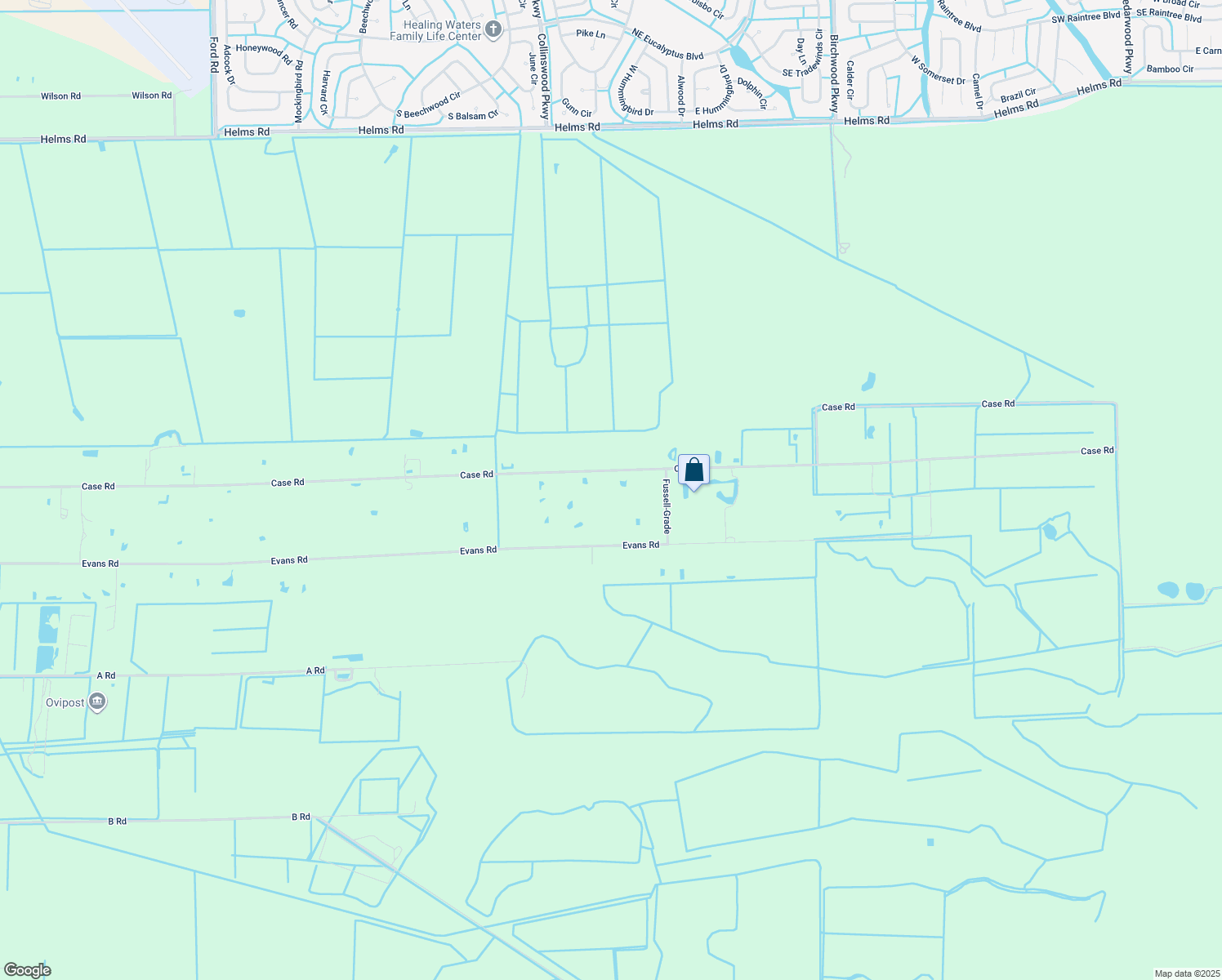 map of restaurants, bars, coffee shops, grocery stores, and more near 2315 Case Road in LaBelle