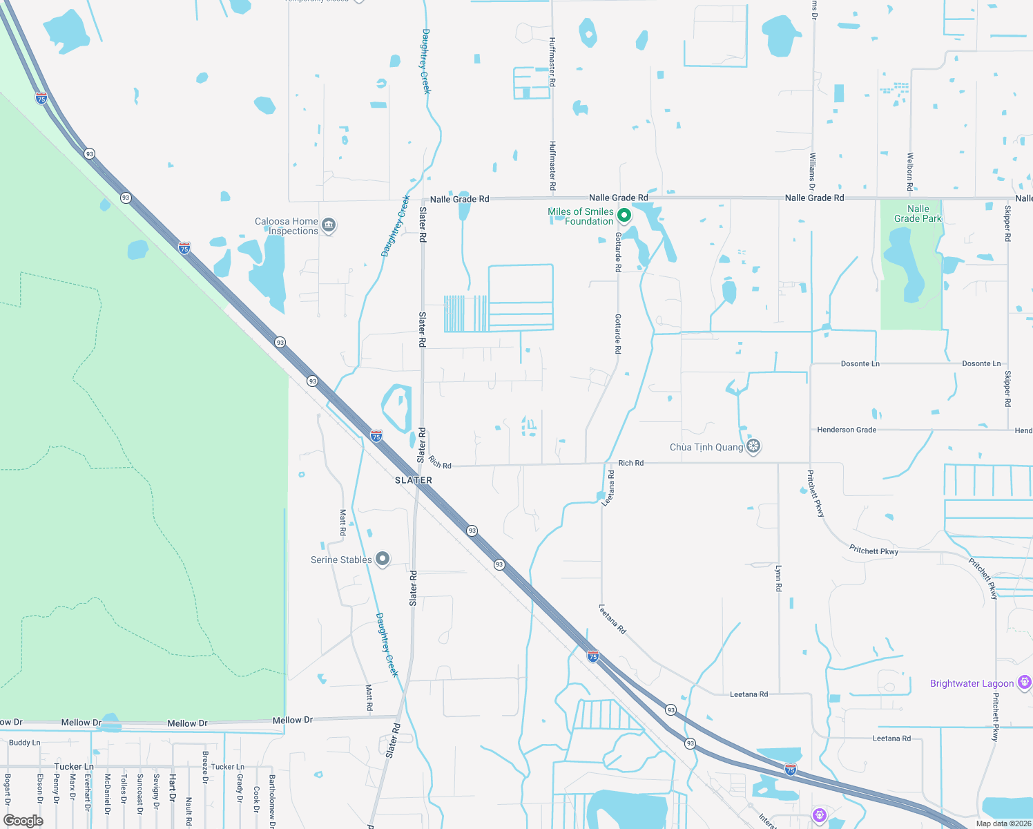 map of restaurants, bars, coffee shops, grocery stores, and more near 6821 Rich Road in North Fort Myers