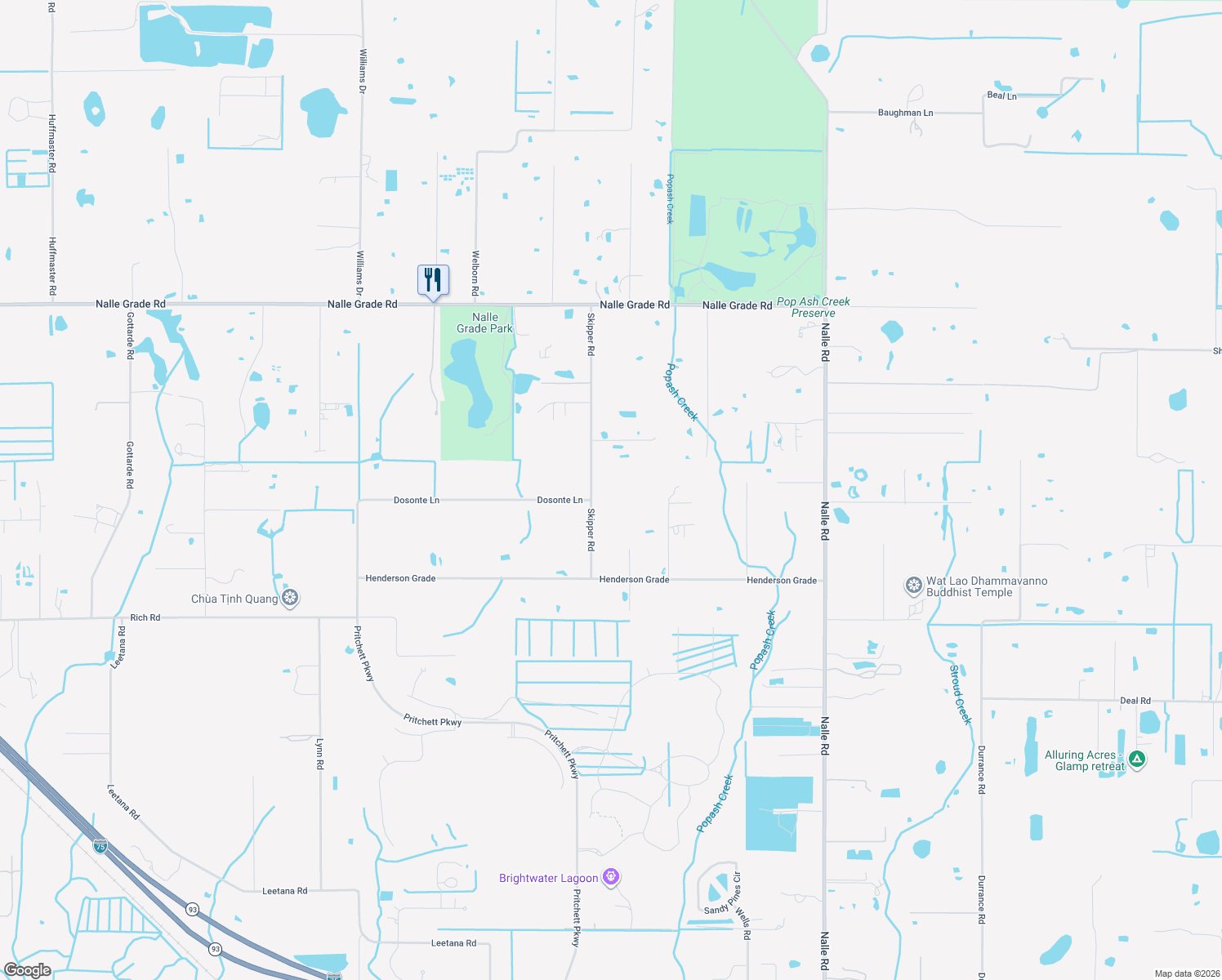 map of restaurants, bars, coffee shops, grocery stores, and more near 19350 Skipper Road in North Fort Myers