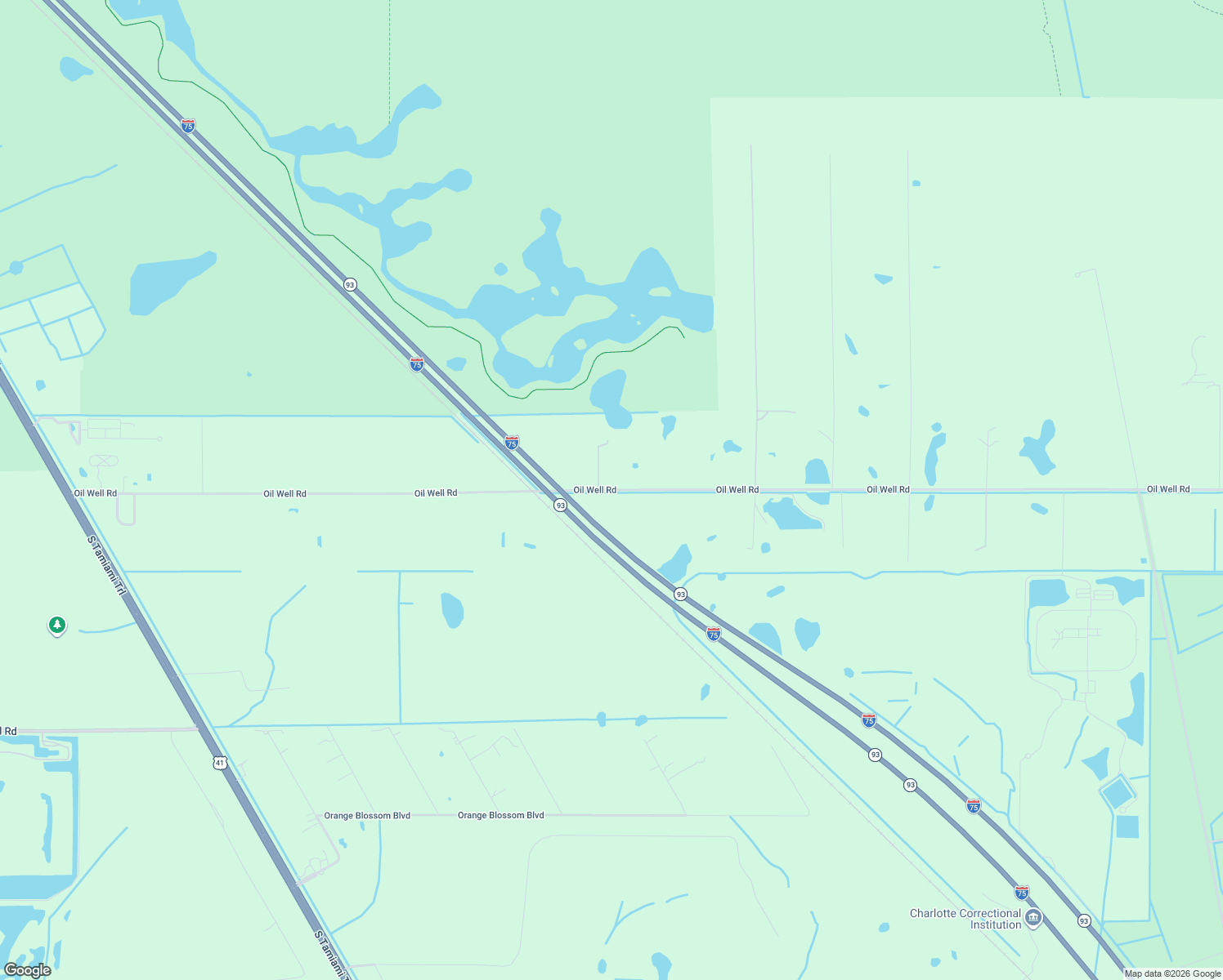 map of restaurants, bars, coffee shops, grocery stores, and more near 33130 Oil Well Road in Punta Gorda