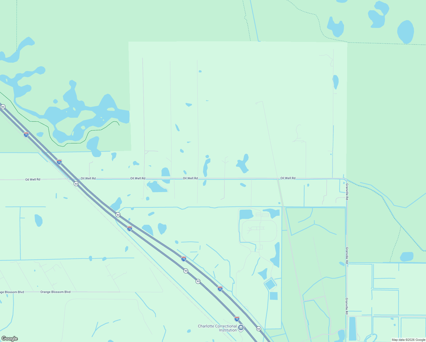 map of restaurants, bars, coffee shops, grocery stores, and more near 32750 Oil Well Road in Punta Gorda