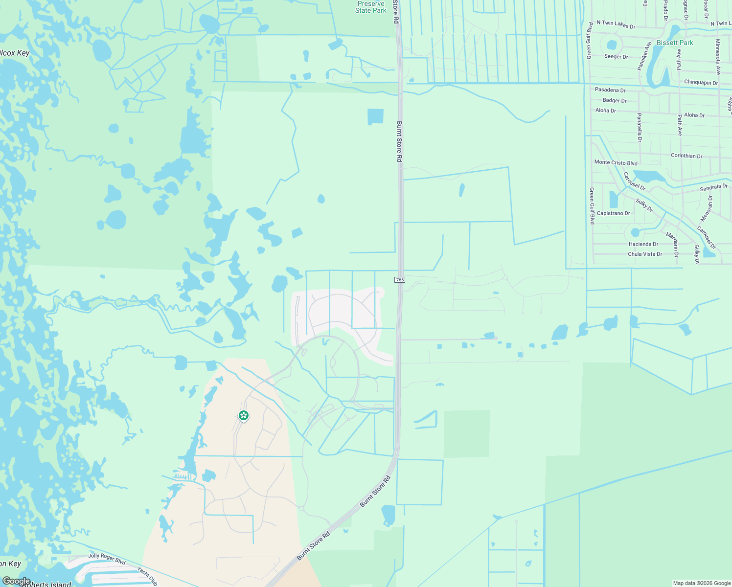 map of restaurants, bars, coffee shops, grocery stores, and more near 25012 Oak Hammock Court in Punta Gorda