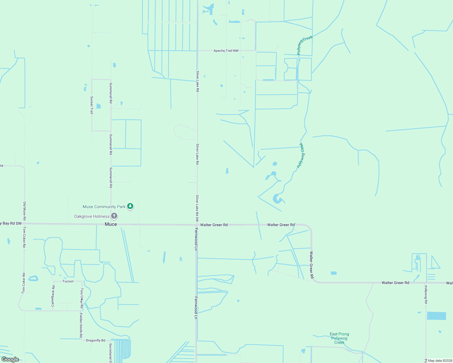 map of restaurants, bars, coffee shops, grocery stores, and more near 1432 Silver Lake Road in LaBelle