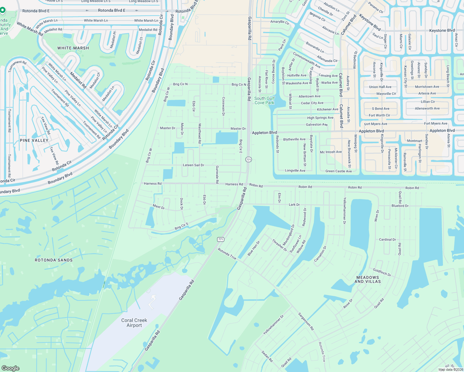 map of restaurants, bars, coffee shops, grocery stores, and more near 99 Harness Road in Placida