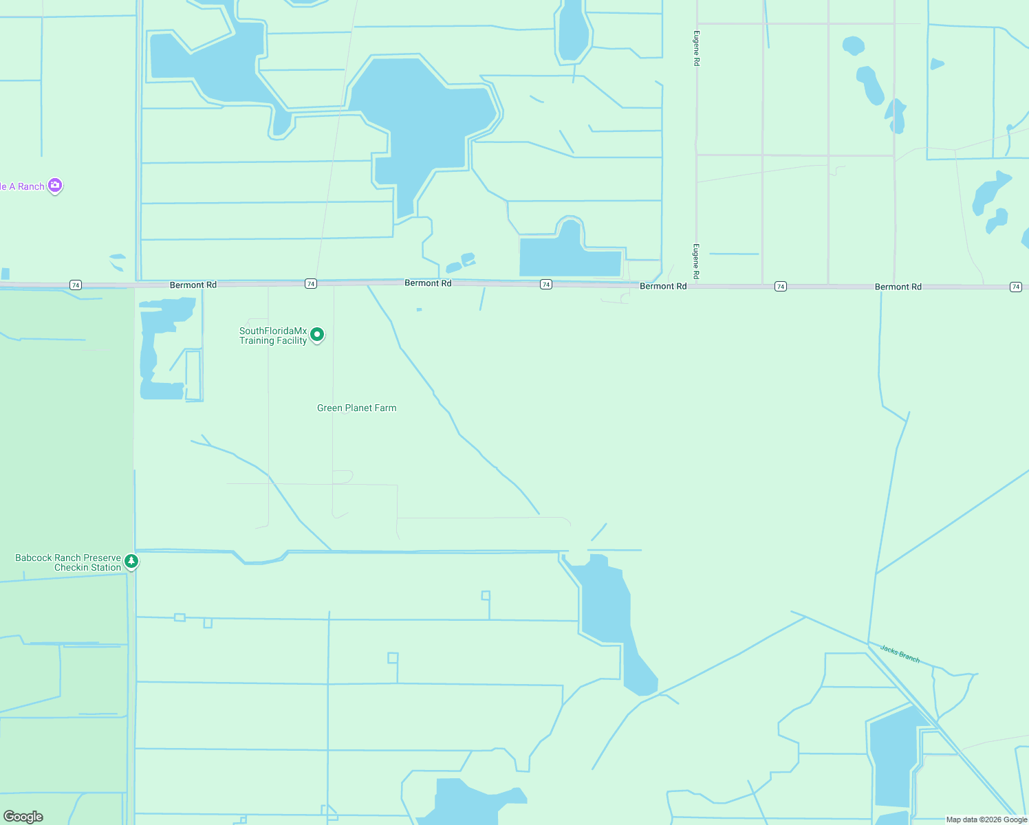 map of restaurants, bars, coffee shops, grocery stores, and more near 49415 Bermont Road in Punta Gorda