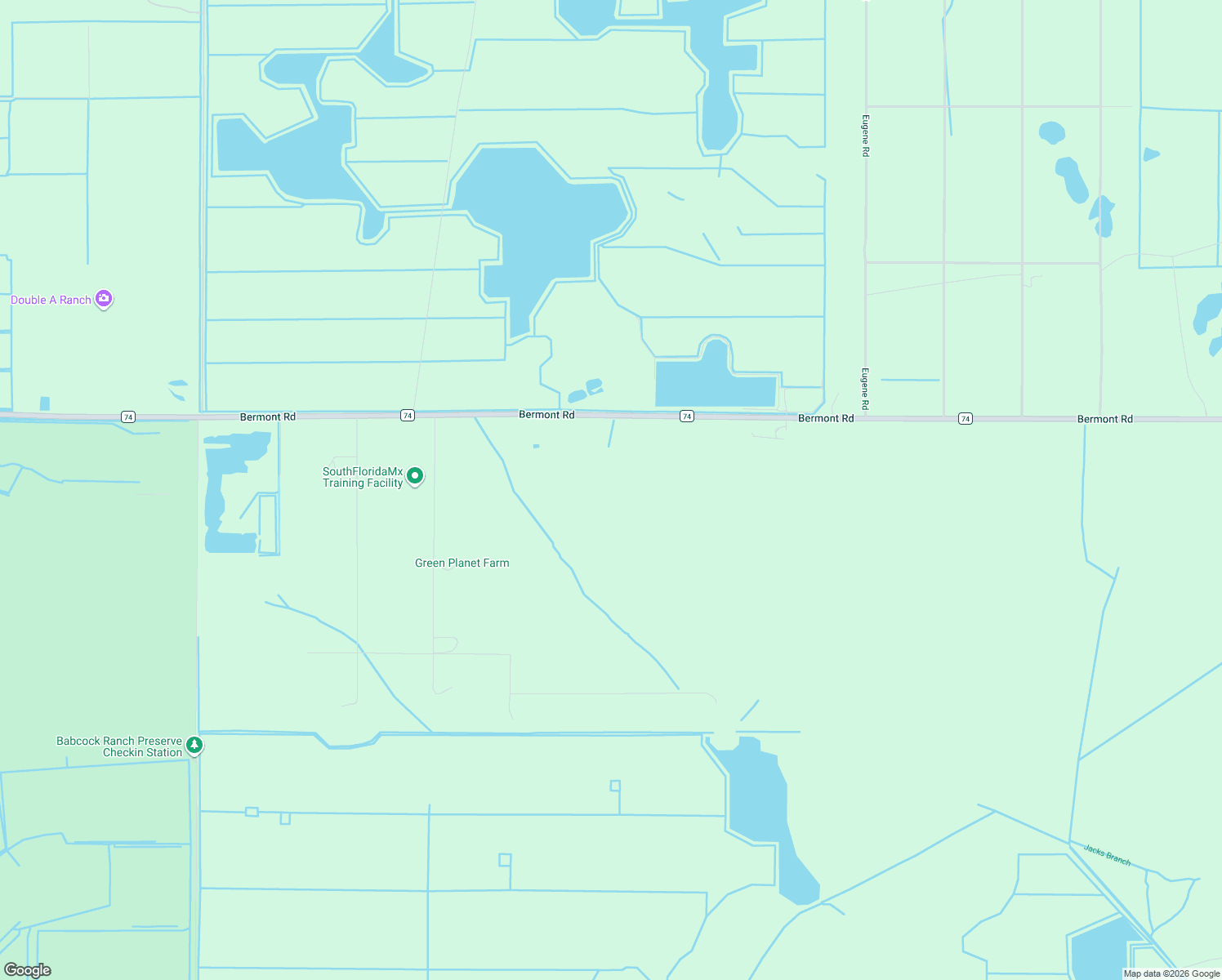 map of restaurants, bars, coffee shops, grocery stores, and more near 49337 Bermont Road in Punta Gorda
