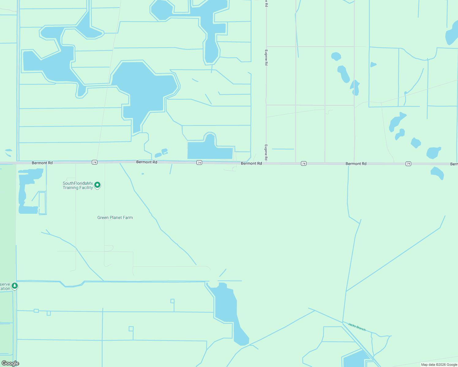map of restaurants, bars, coffee shops, grocery stores, and more near 49765 Bermont Road in Punta Gorda