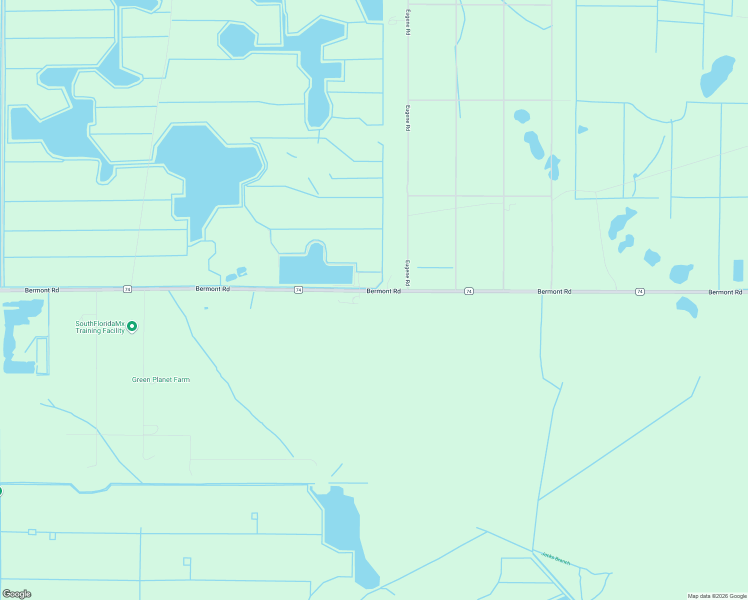 map of restaurants, bars, coffee shops, grocery stores, and more near 49961 Bermont Road in Punta Gorda