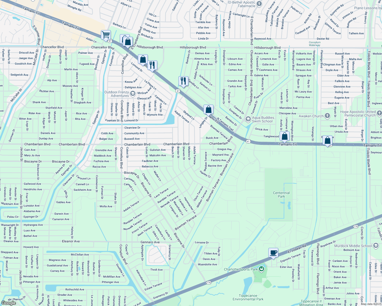 1052 Madeira Street, Port Charlotte FL Walk Score