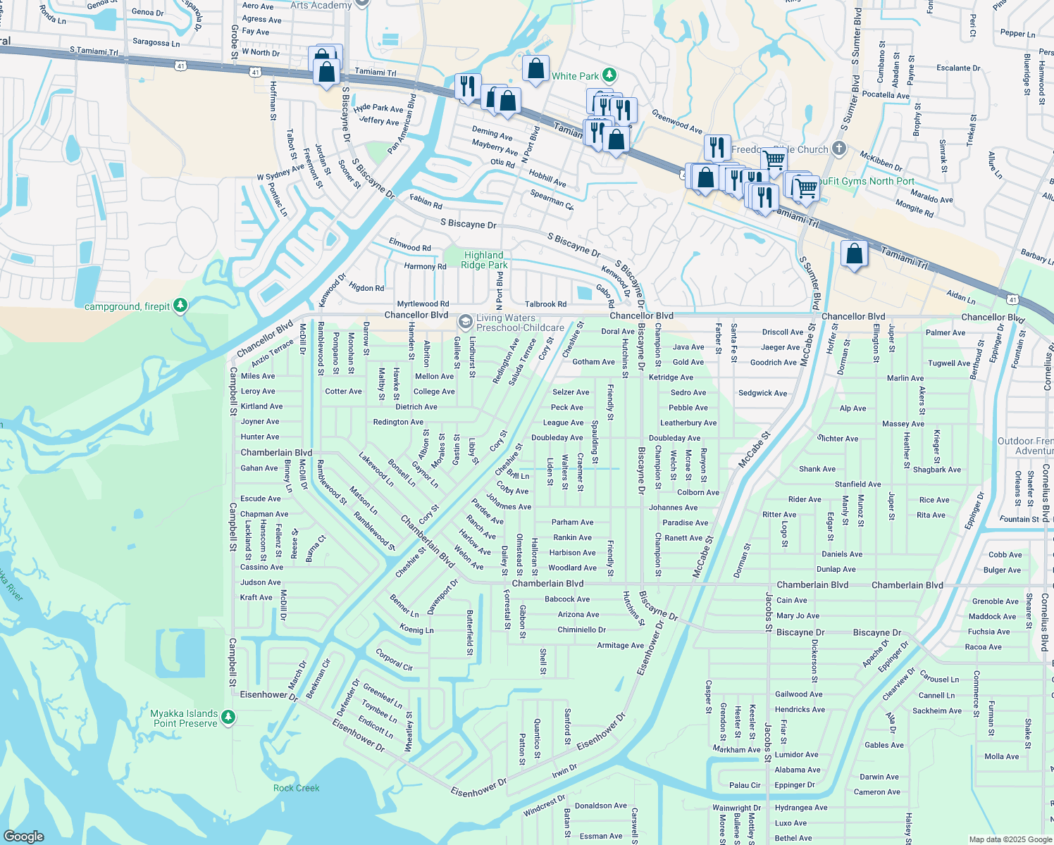 225 Cheshire Street, Port Charlotte FL Walk Score