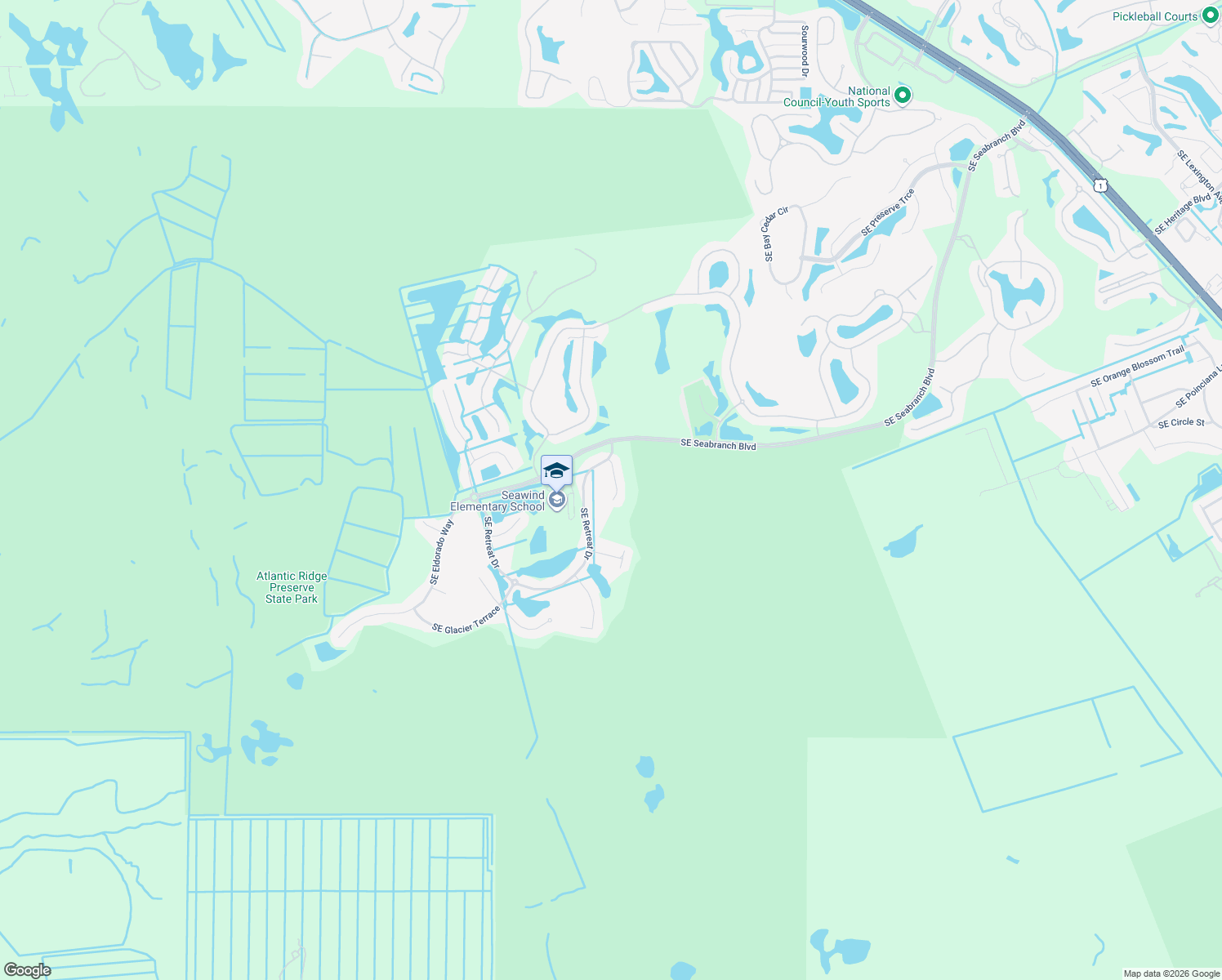map of restaurants, bars, coffee shops, grocery stores, and more near 8644 Southeast Nicolete Lane in Hobe Sound