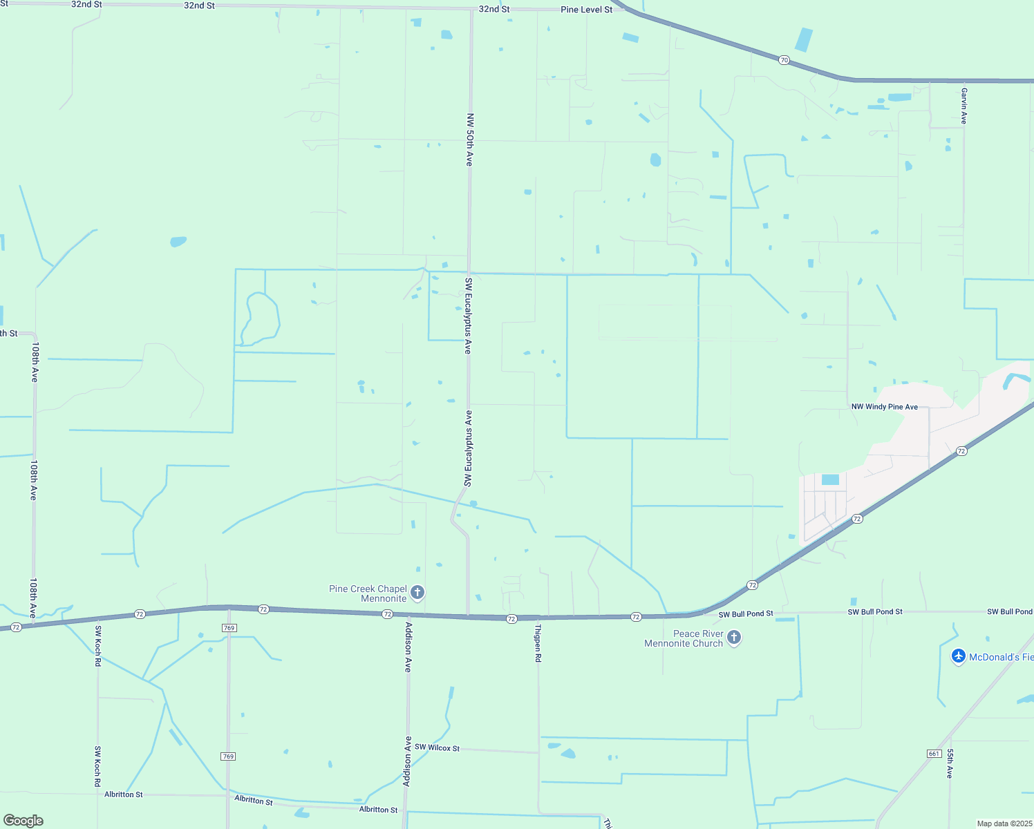 map of restaurants, bars, coffee shops, grocery stores, and more near 6081 Sycamore Street in Arcadia