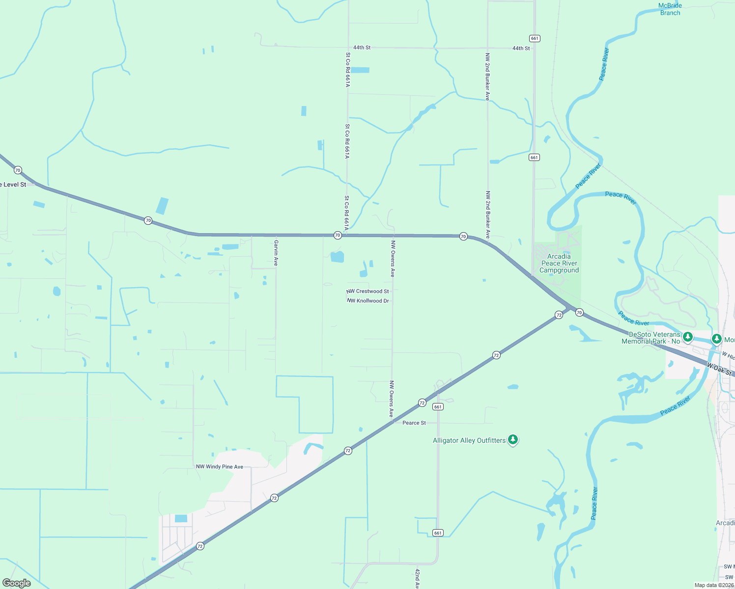 map of restaurants, bars, coffee shops, grocery stores, and more near 3899 Northwest Crestwood Street in Arcadia