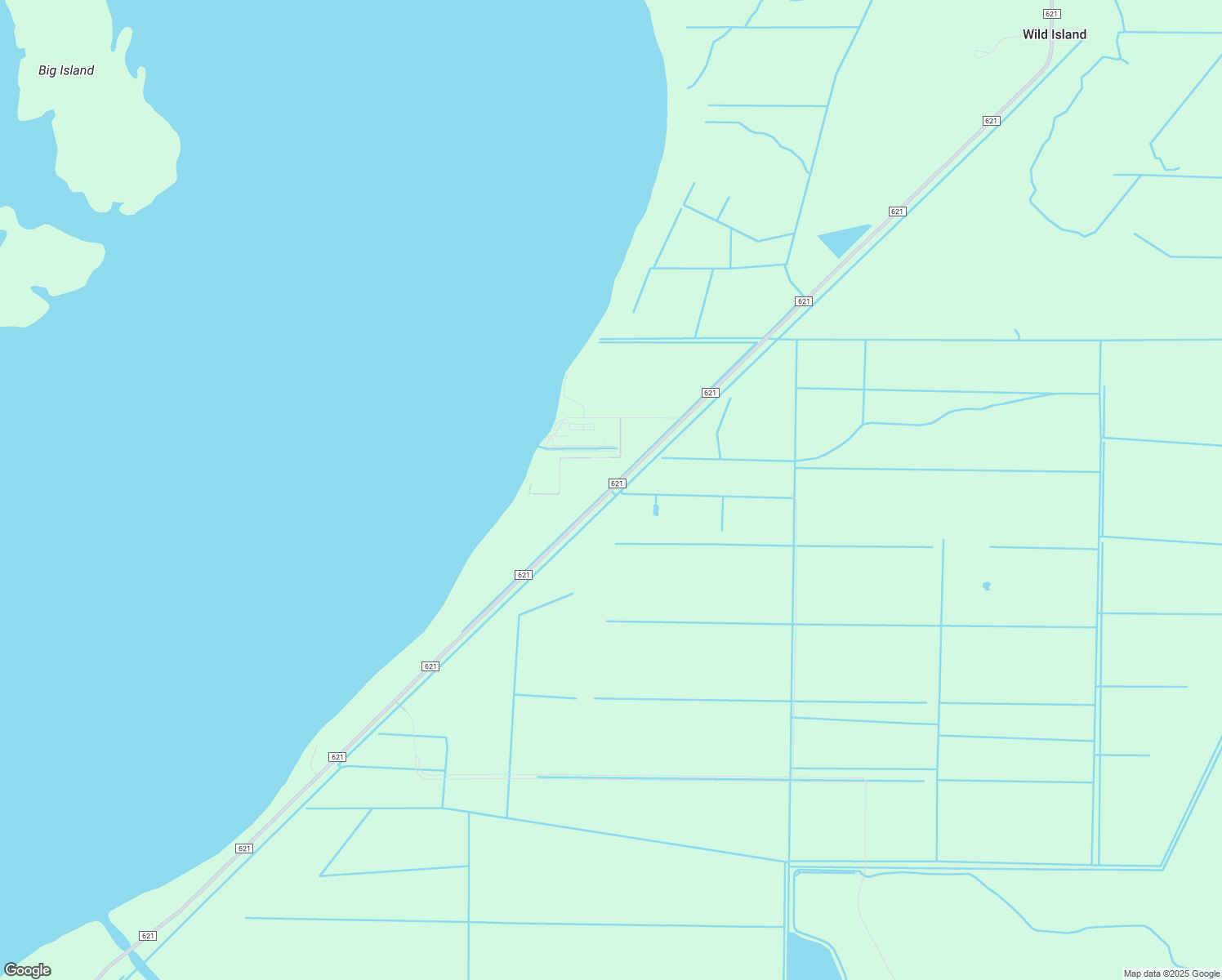 map of restaurants, bars, coffee shops, grocery stores, and more near County Road 621 in Lorida
