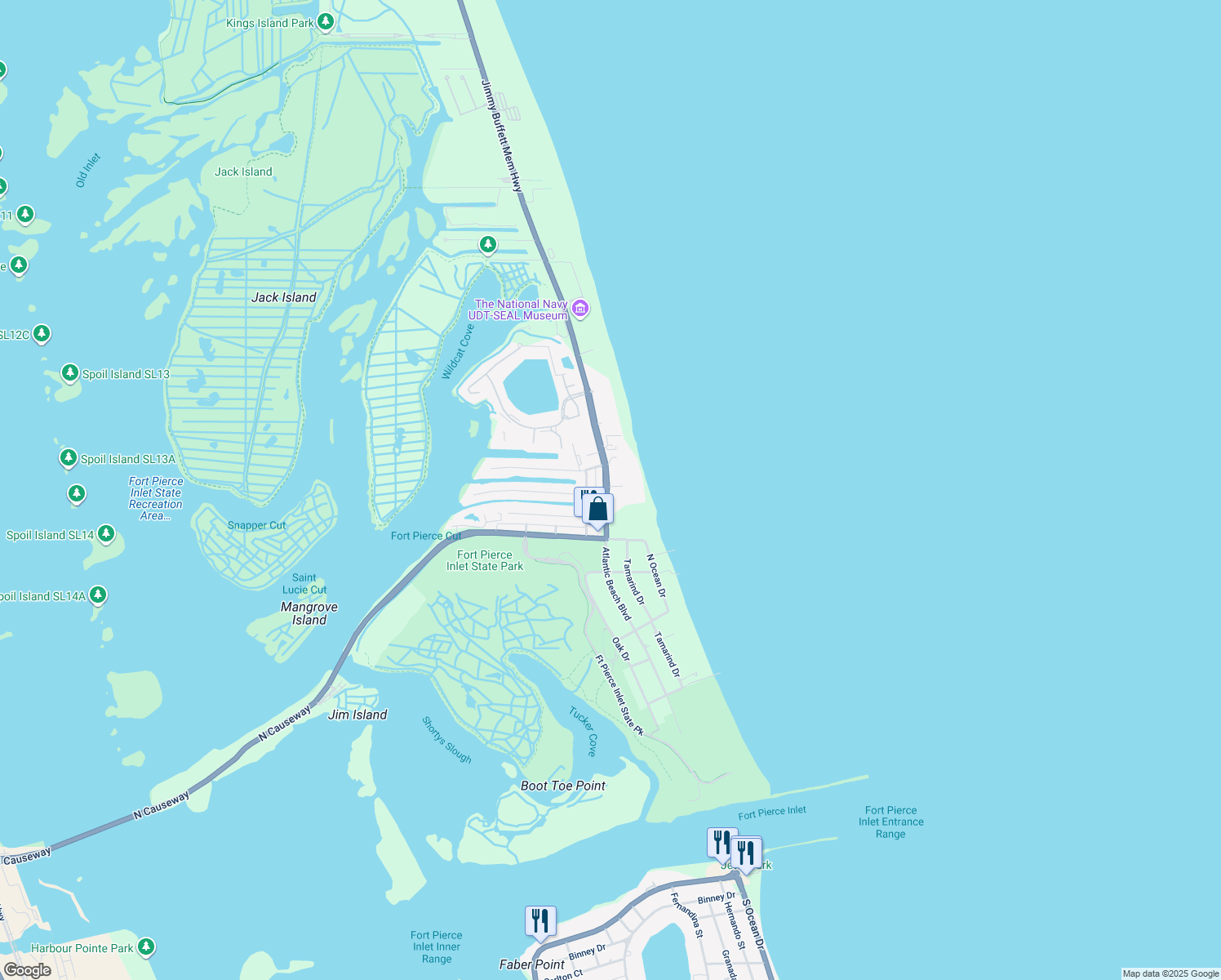 2700 North Highway A1A Fort Pierce - Lng= 80.2986845 