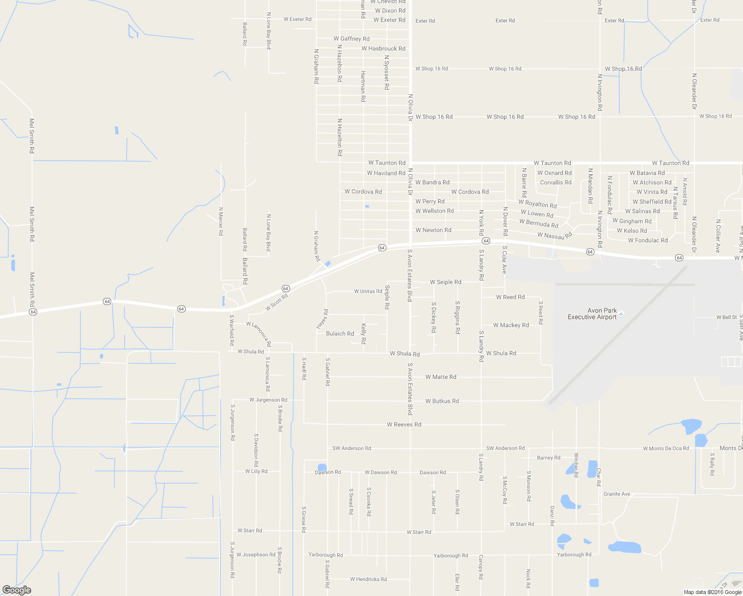 map of restaurants, bars, coffee shops, grocery stores, and more near 2815 West Unitas Road in Avon Park