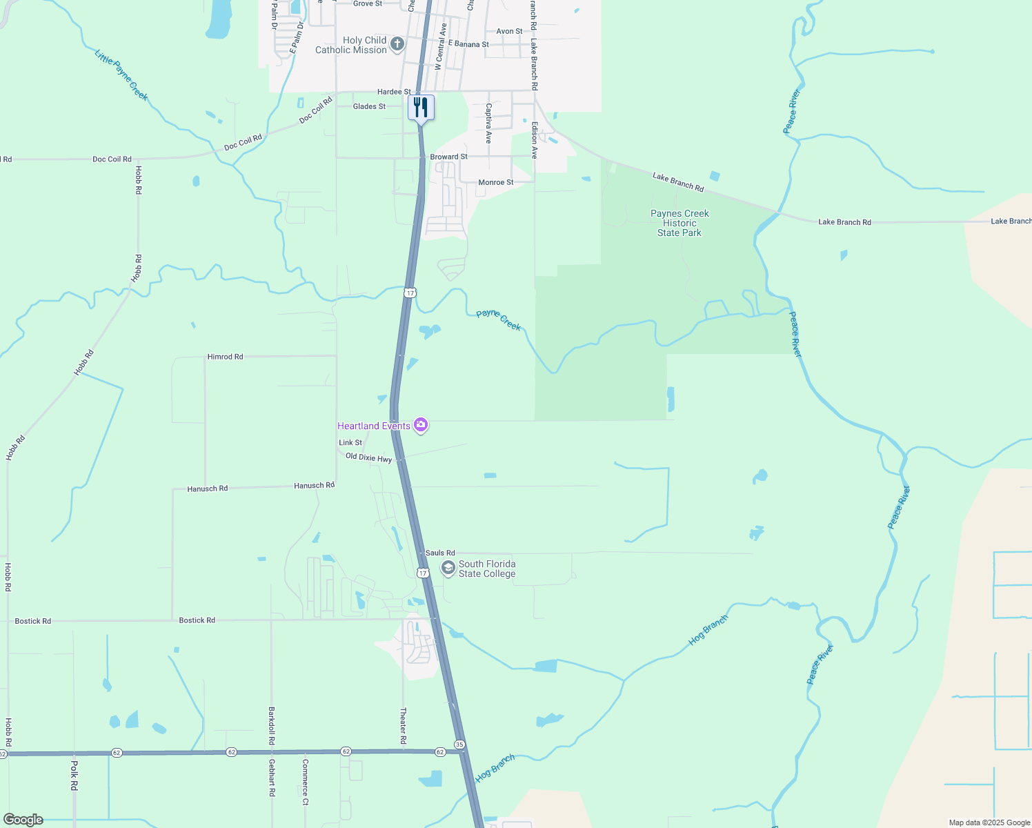 map of restaurants, bars, coffee shops, grocery stores, and more near 341 Torrey Road in Bowling Green