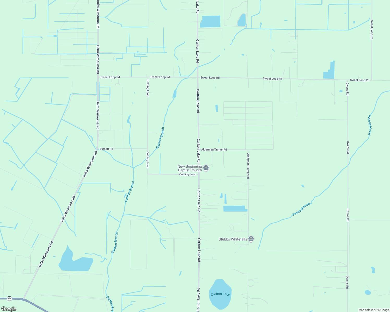 map of restaurants, bars, coffee shops, grocery stores, and more near 15901 Carlton Lake Road in Wimauma