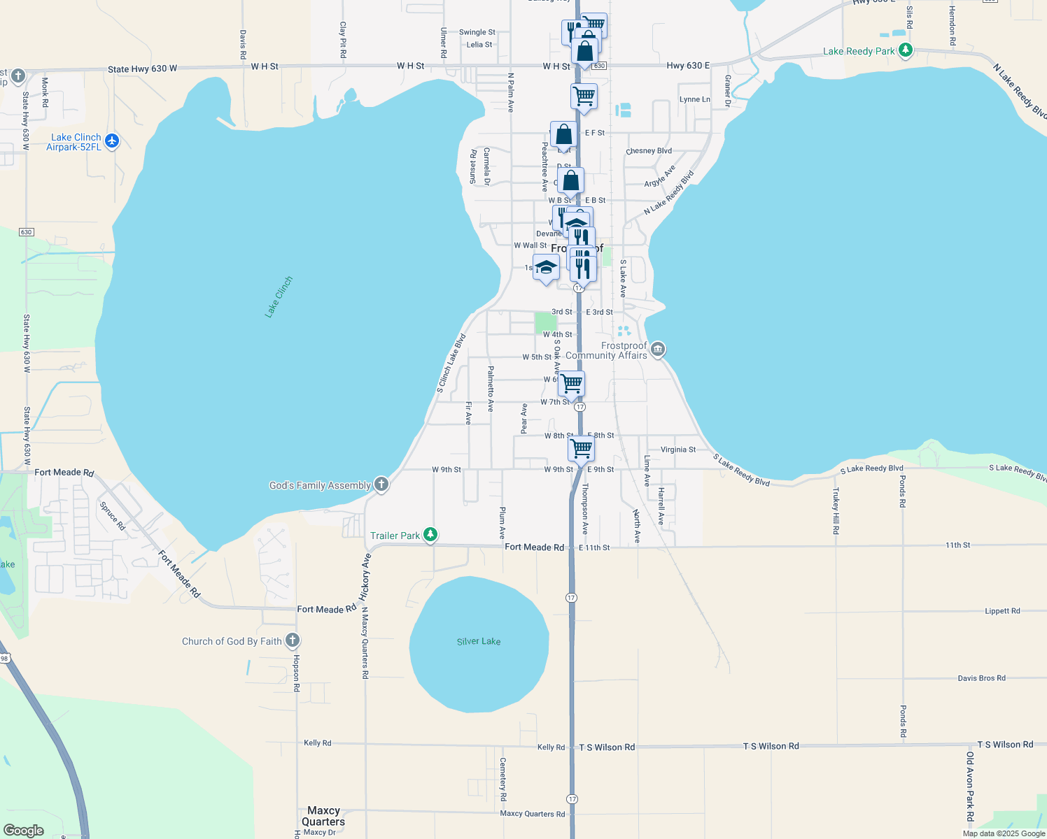 Pear Avenue, Frostproof FL Walk Score