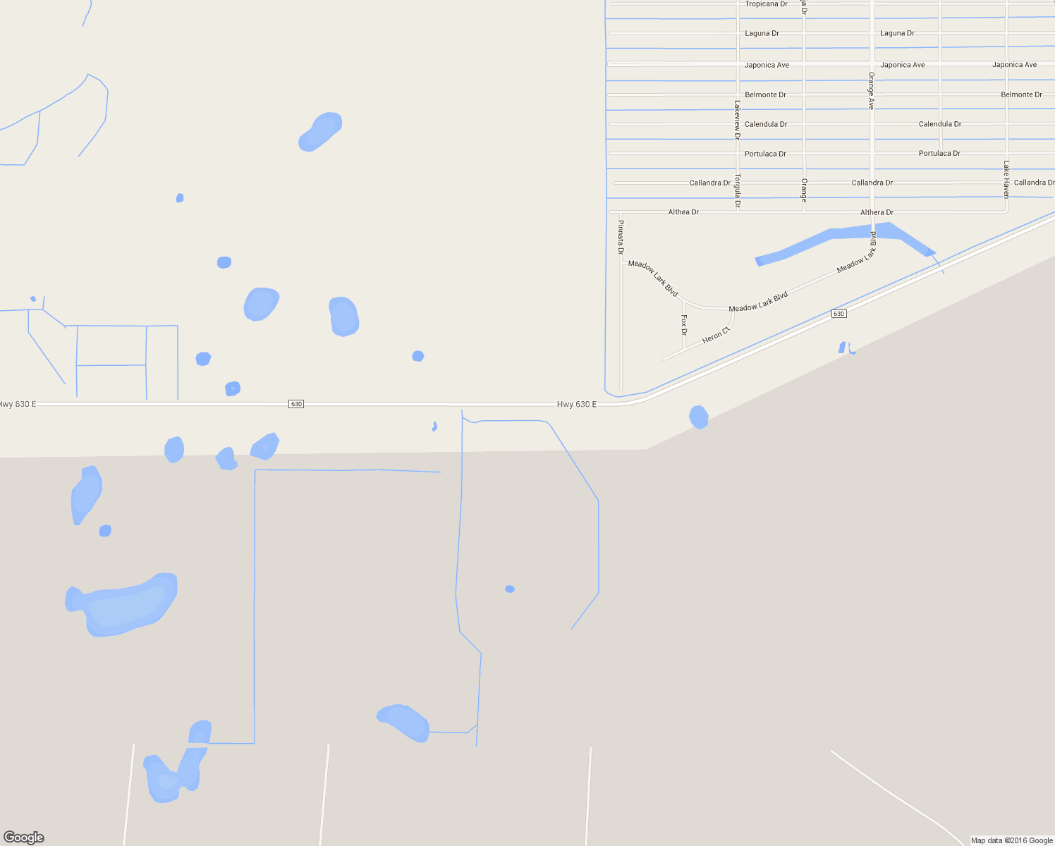 map of restaurants, bars, coffee shops, grocery stores, and more near 6420 Highway 630 East in Frostproof