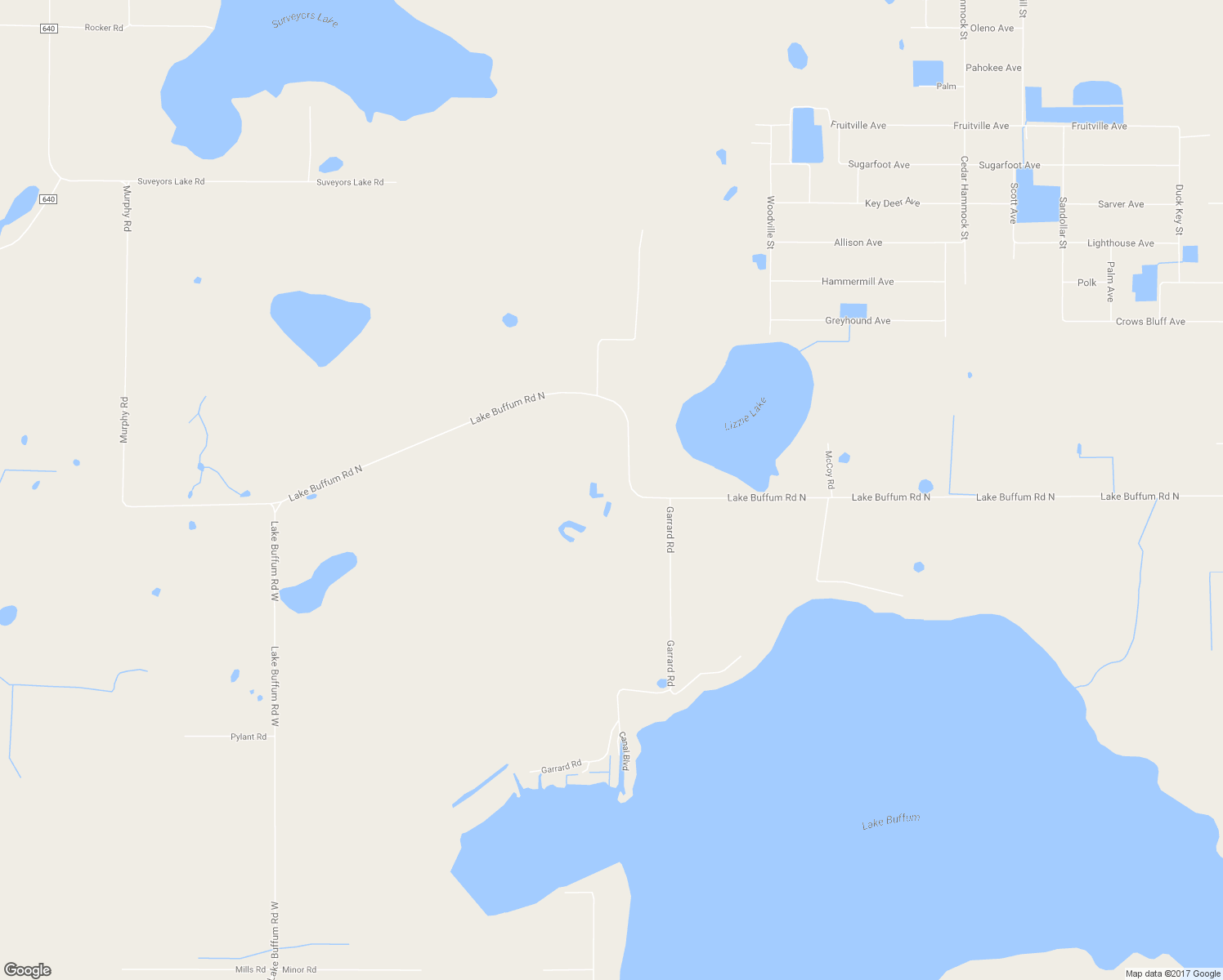 map of restaurants, bars, coffee shops, grocery stores, and more near 7700 Lake Buffum Road North in Fort Meade