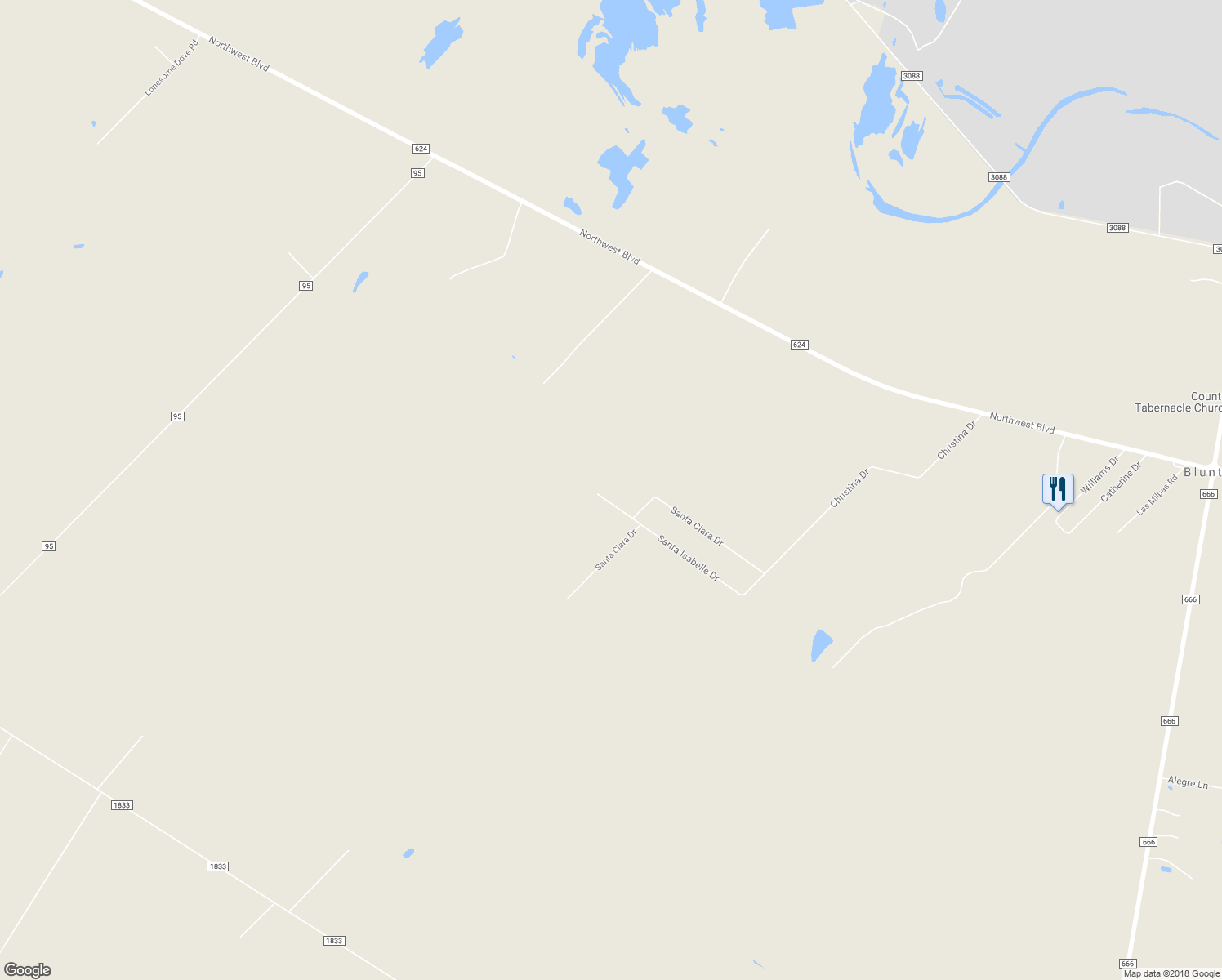 map of restaurants, bars, coffee shops, grocery stores, and more near 5782 Santa Isabelle Drive in Robstown