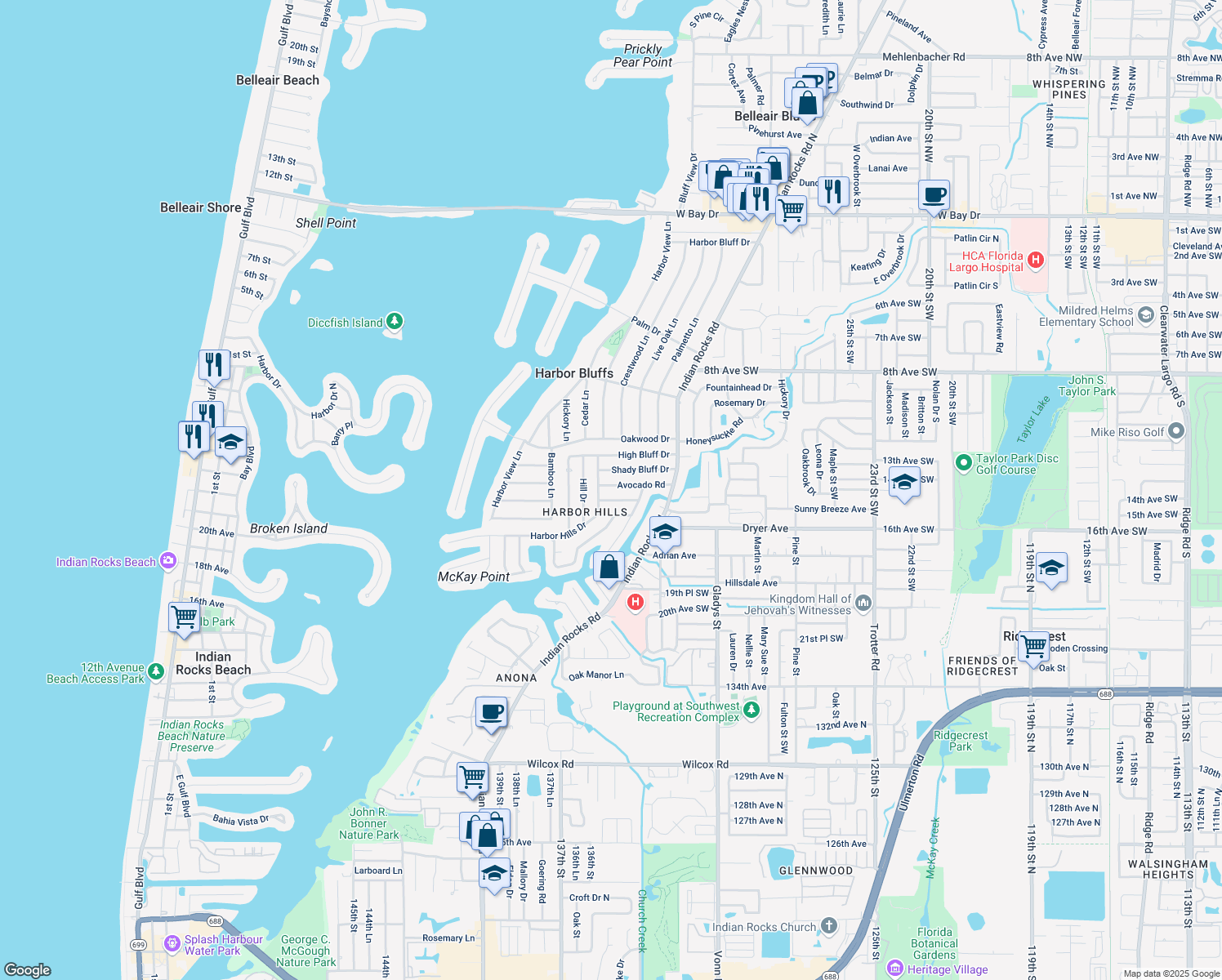 How Far Is Indian Rocks Beach From Largo Fl How Far Is Indian Rocks Beach From Largo Fl