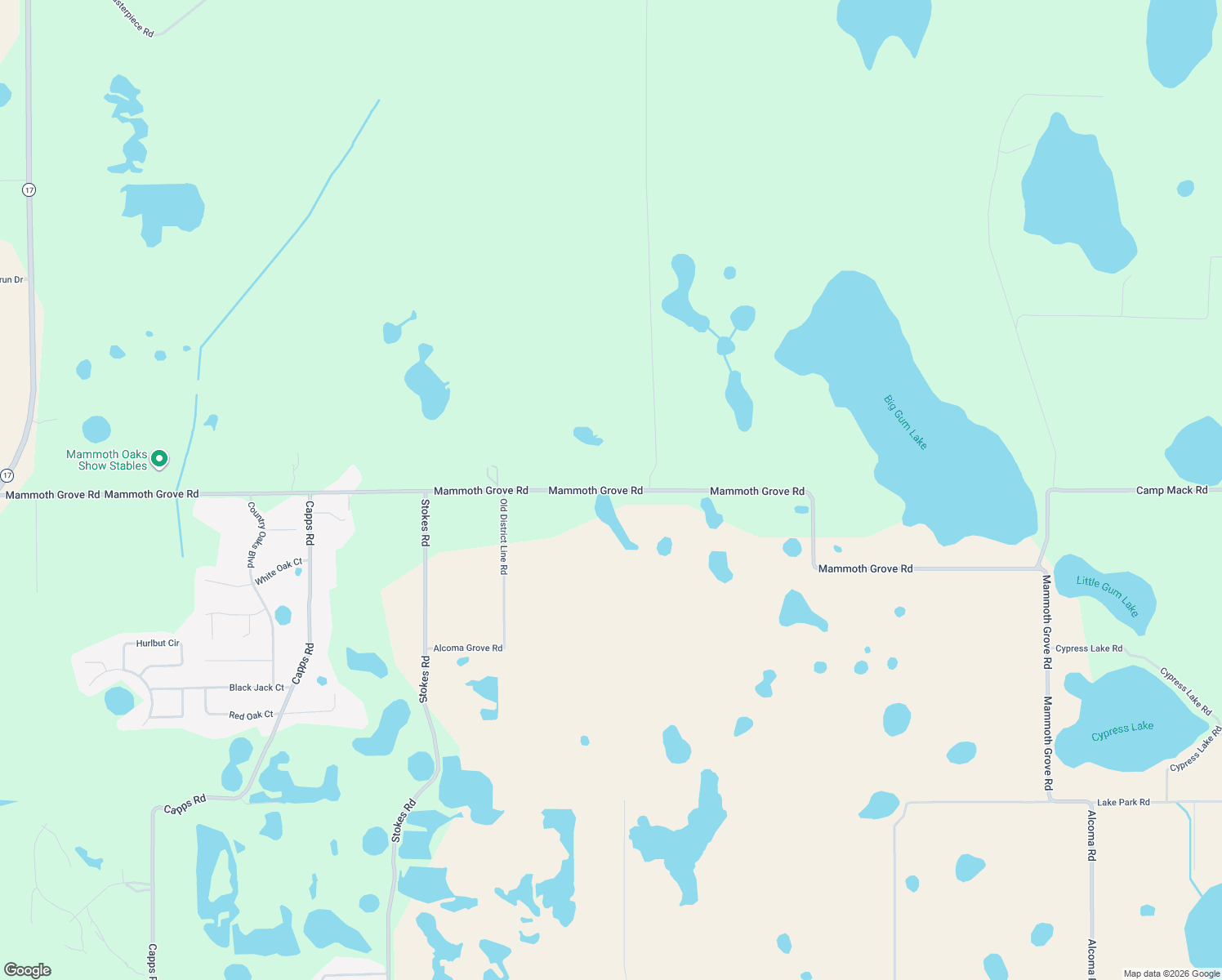 map of restaurants, bars, coffee shops, grocery stores, and more near 4381 Mammoth Grove Road in Lake Wales