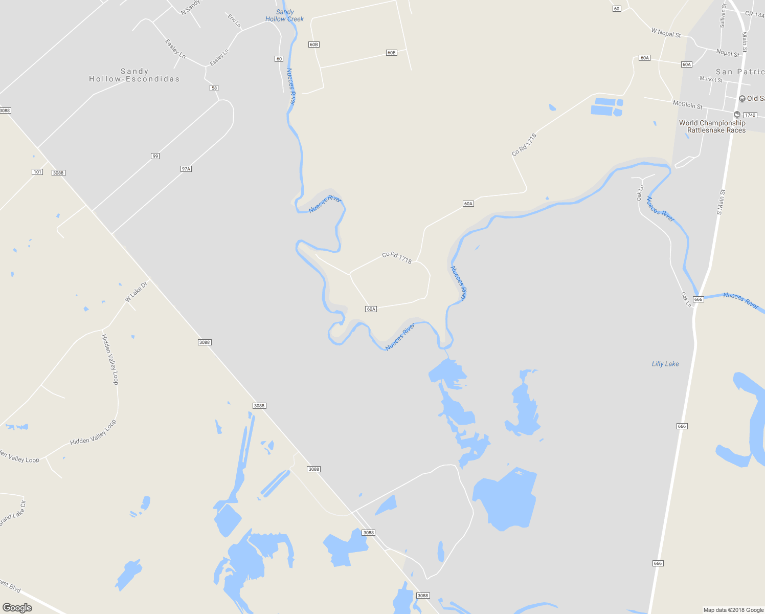 map of restaurants, bars, coffee shops, grocery stores, and more near 21564 Co Road 1718 in Mathis