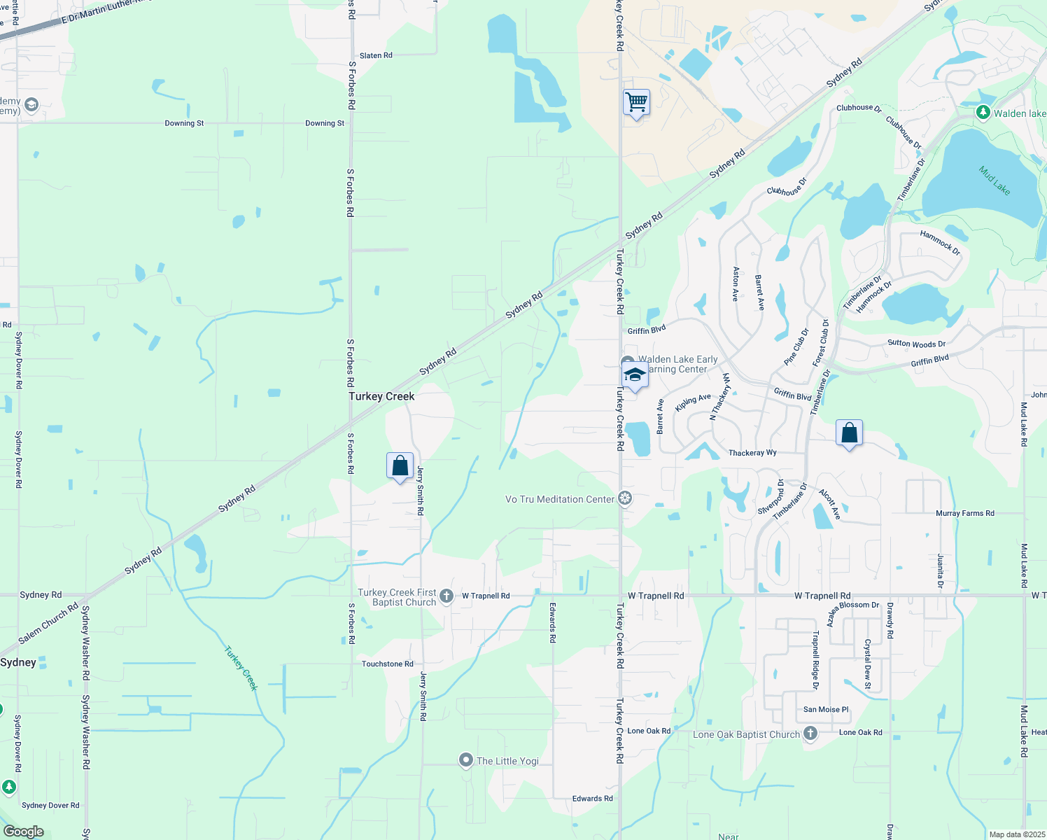map of restaurants, bars, coffee shops, grocery stores, and more near 4815 Charleston Avenue in Plant City