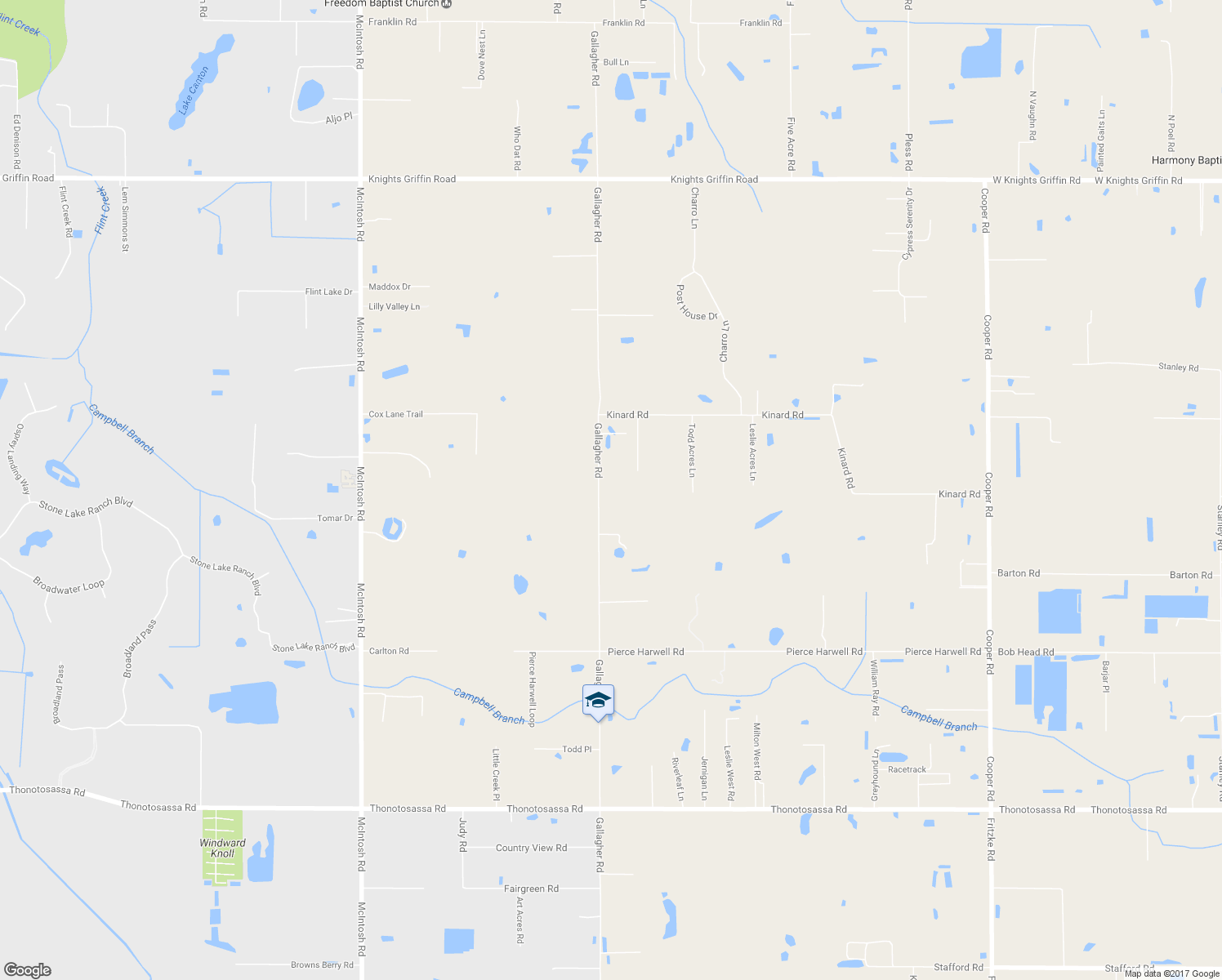 map of restaurants, bars, coffee shops, grocery stores, and more near 4402 Gallagher Road in Plant City