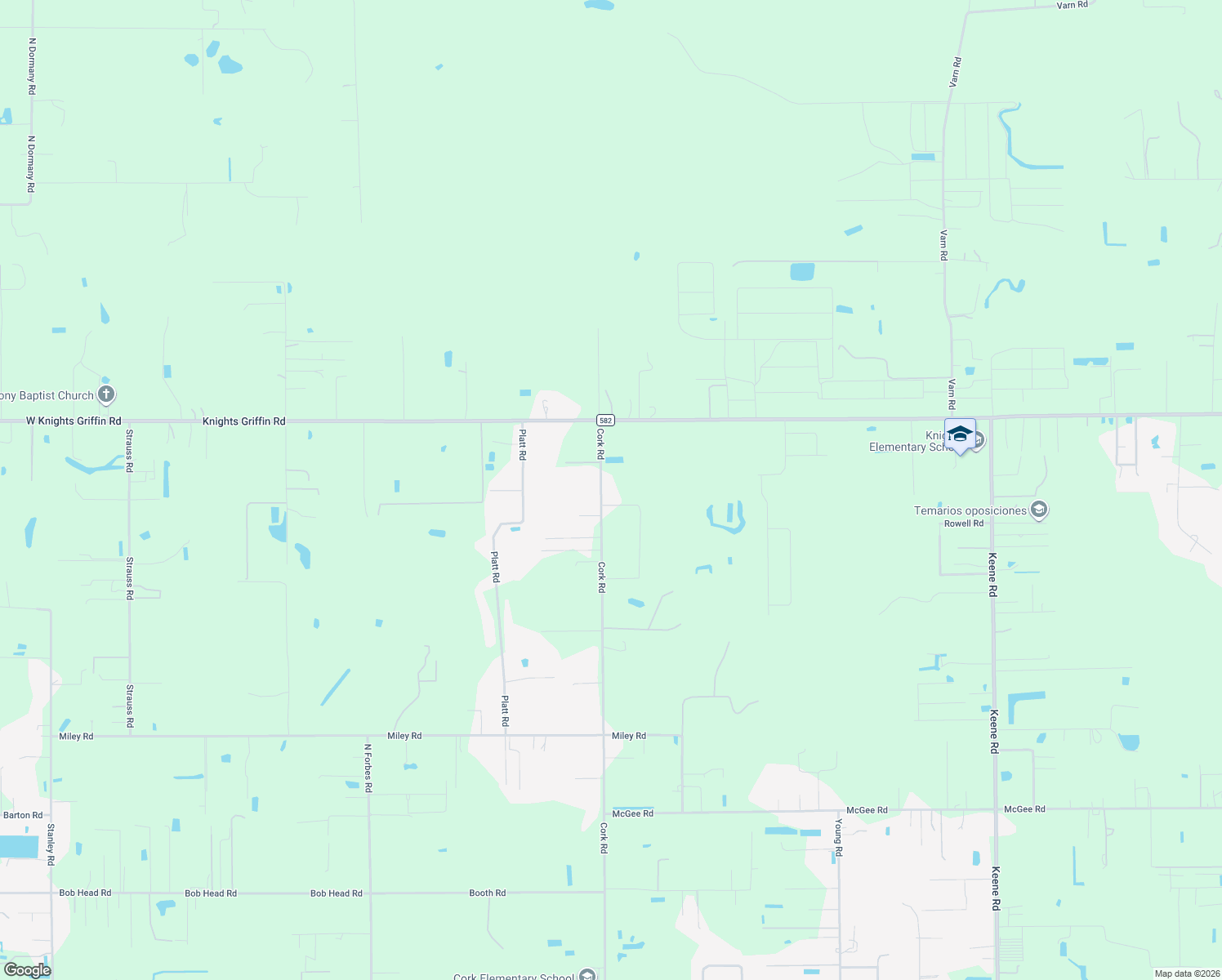 map of restaurants, bars, coffee shops, grocery stores, and more near 4706 Cork Road in Plant City