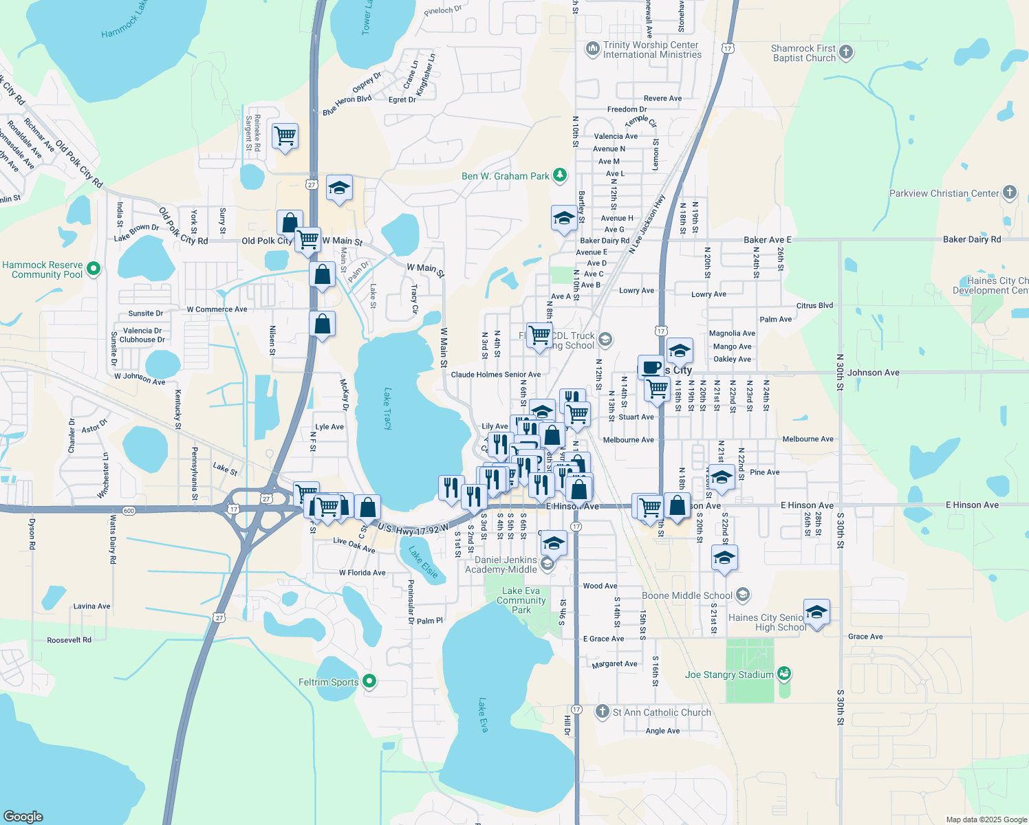321 North 5th Street, Haines City FL Walk Score