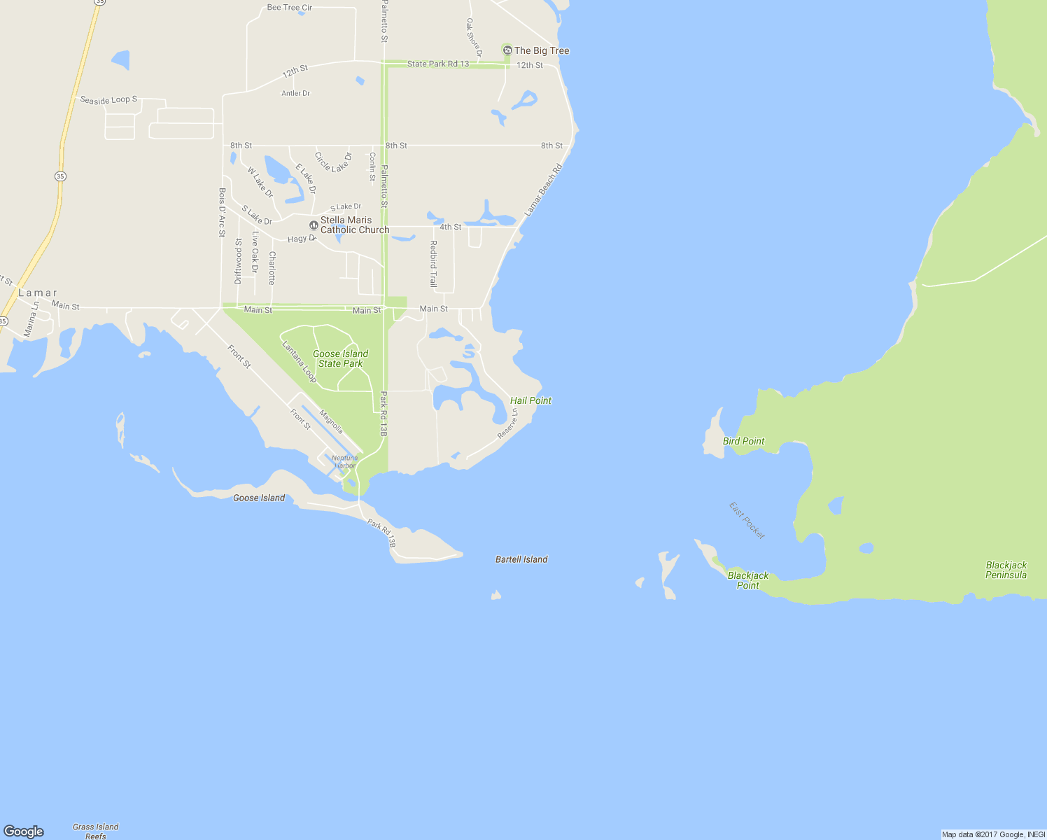 map of restaurants, bars, coffee shops, grocery stores, and more near 188 Reserve Lane in Rockport