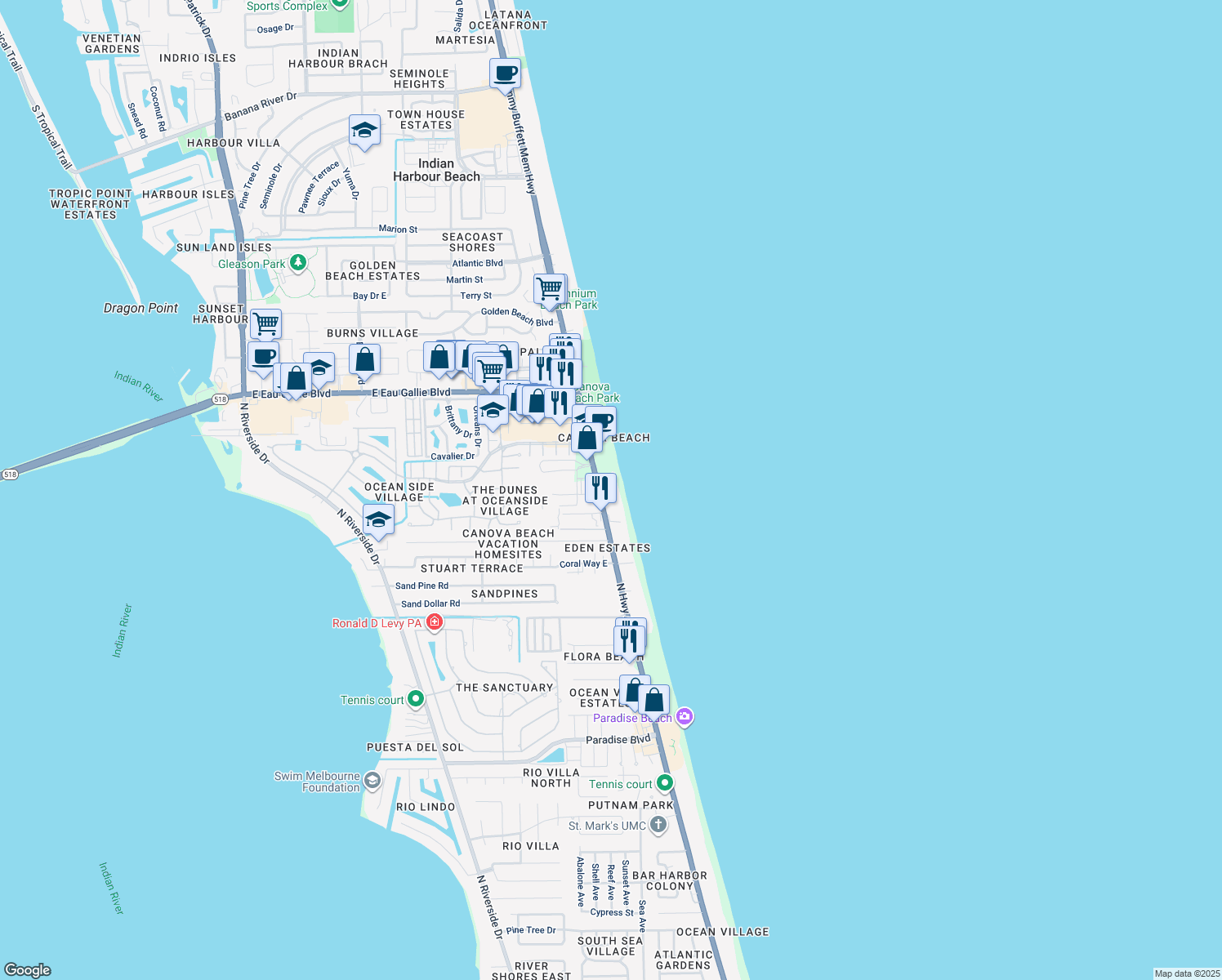 3003 North Highway A1A, Melbourne FL Walk Score