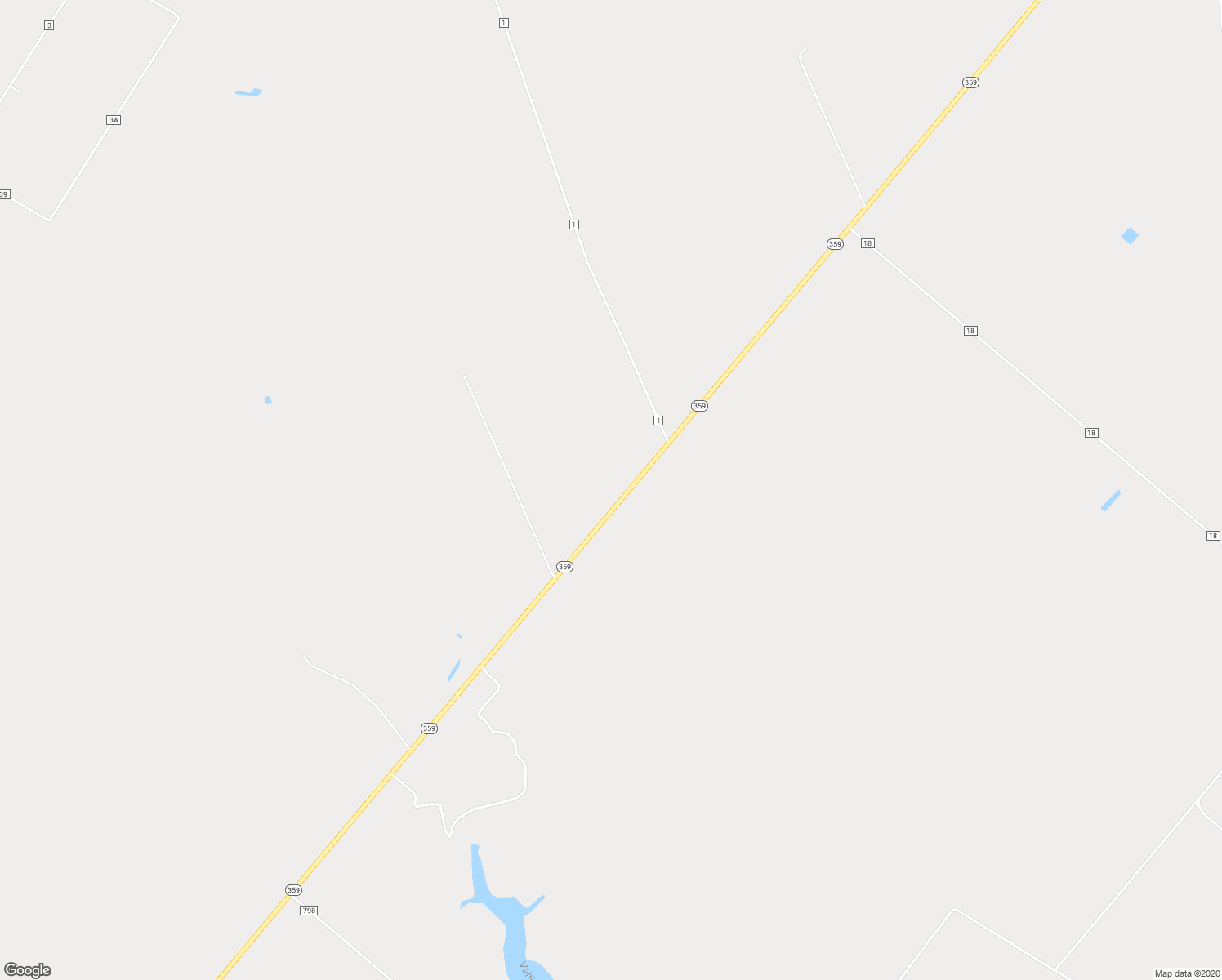 map of restaurants, bars, coffee shops, grocery stores, and more near 11701 Texas 359 in Mathis