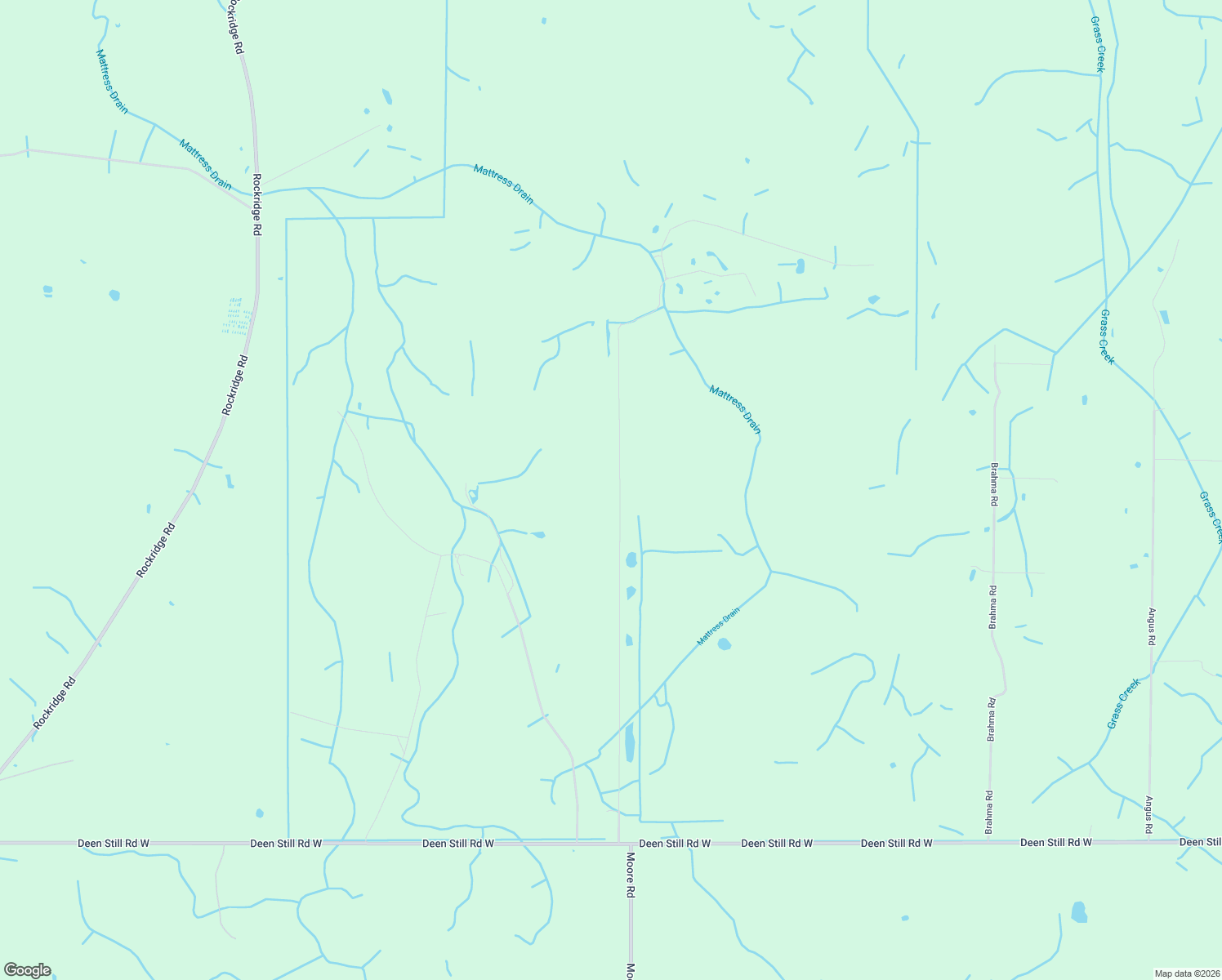 map of restaurants, bars, coffee shops, grocery stores, and more near 15148 Evans Ranch Road in Lakeland