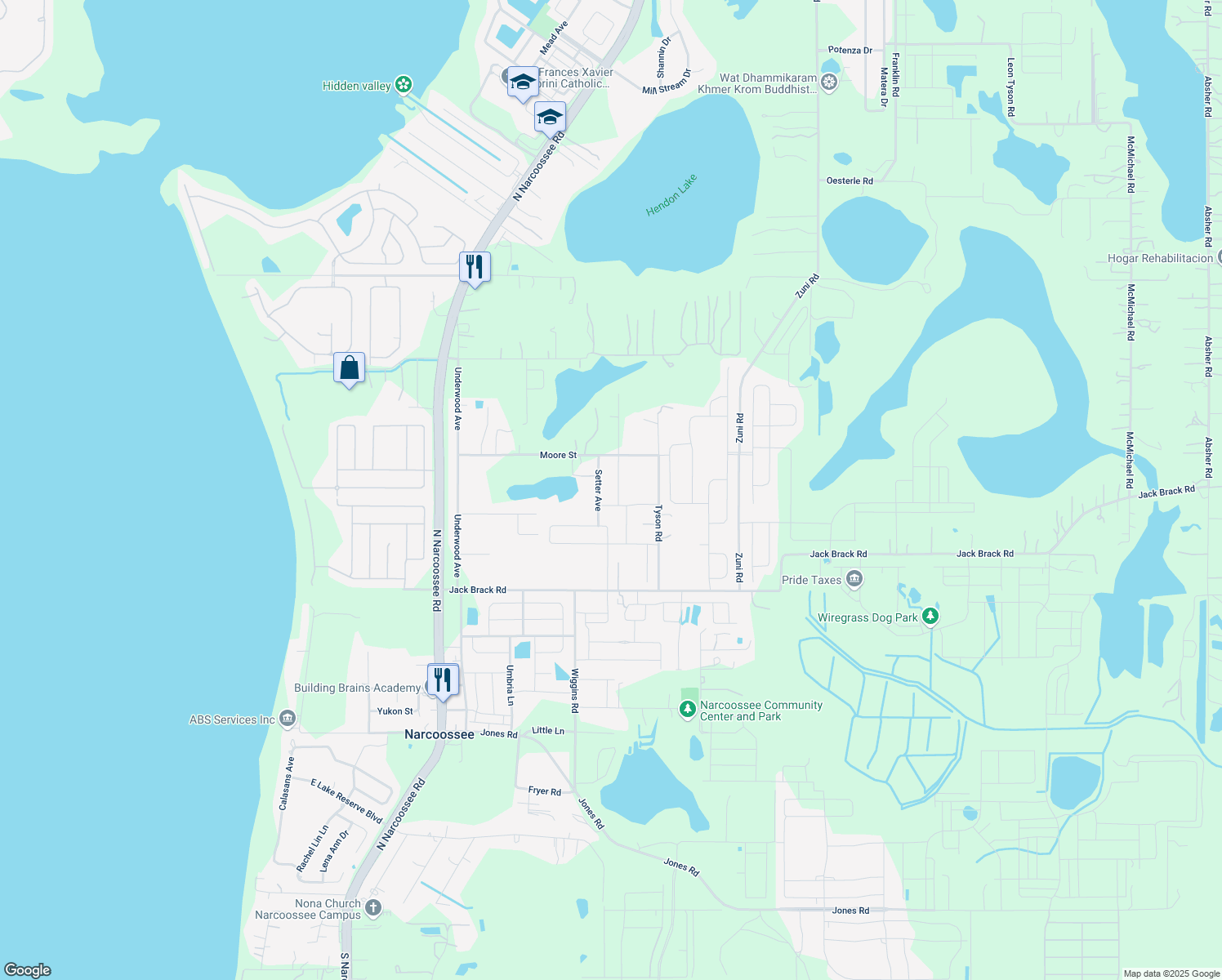 map of restaurants, bars, coffee shops, grocery stores, and more near 1850 Shepherd Avenue in Saint Cloud