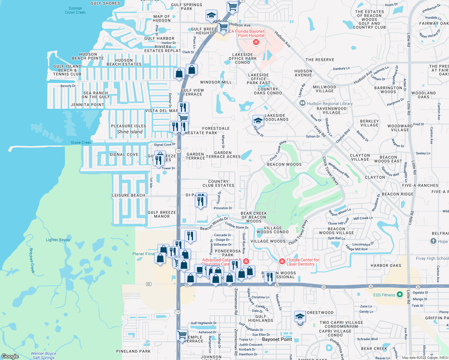 7315 Hudson Avenue, Hudson FL Walk Score