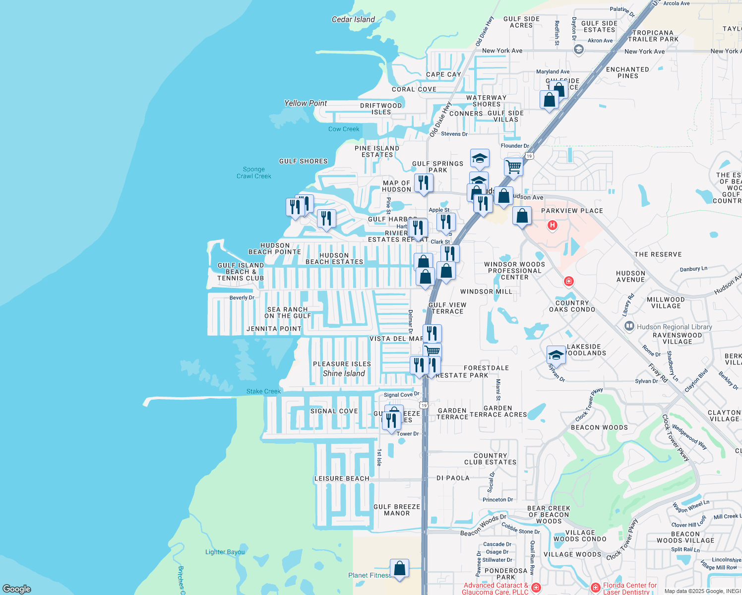 13702 Frances Avenue, Hudson FL Walk Score