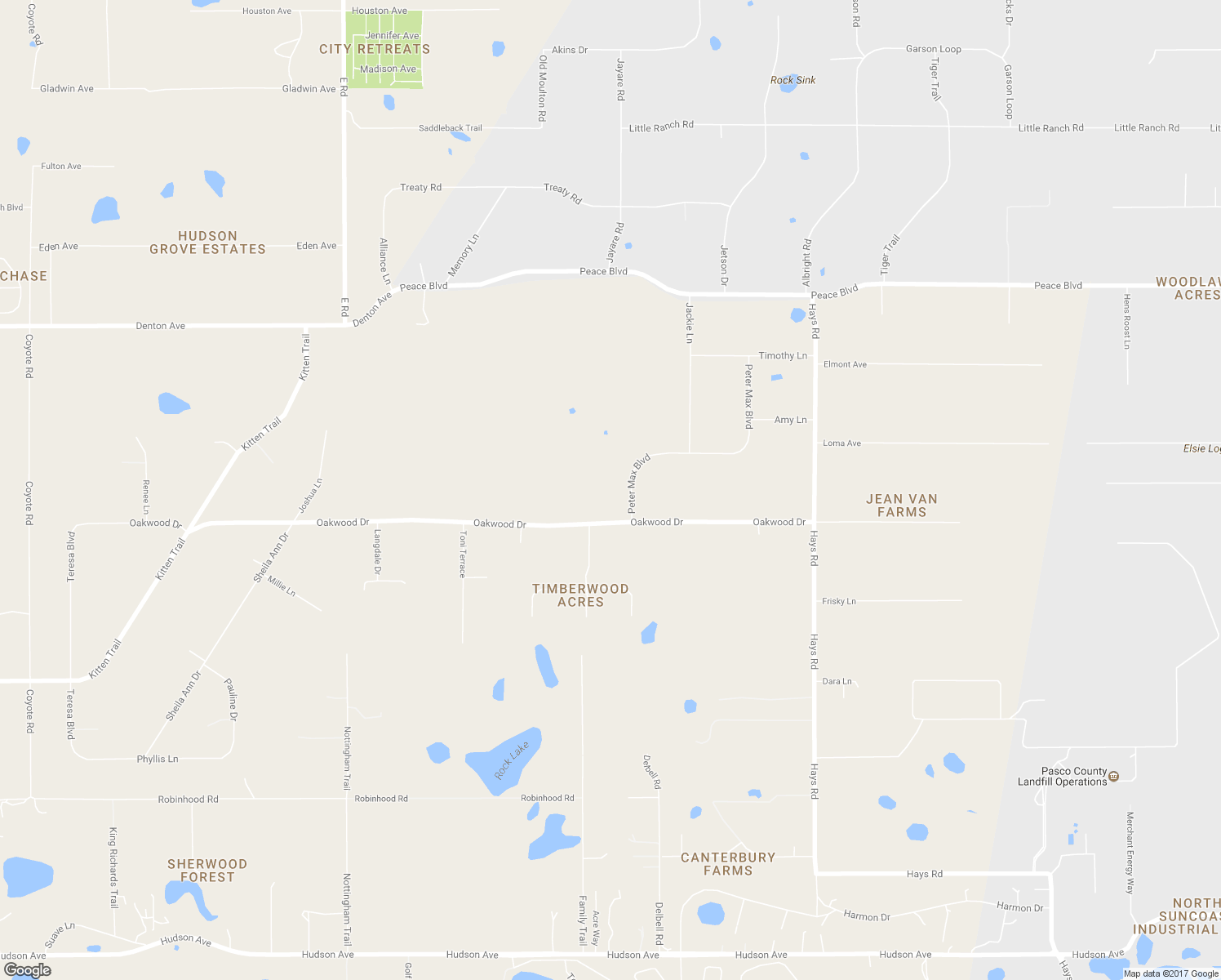 map of restaurants, bars, coffee shops, grocery stores, and more near 15427 Peter Max Boulevard in Hudson