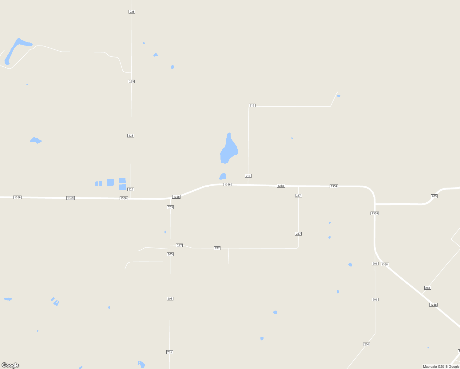 map of restaurants, bars, coffee shops, grocery stores, and more near 180 Farm to Market Road 1358 in Three Rivers