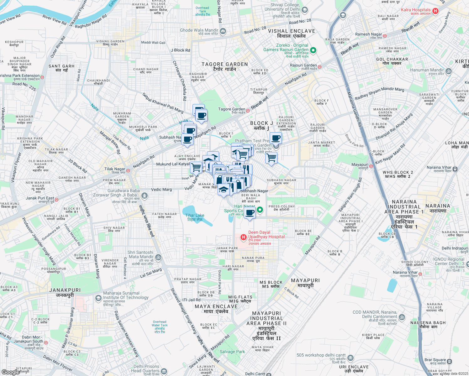 Subhash Nagar Delhi Map 2/55 Subhash Nagar, New Delhi Dl - Walk Score