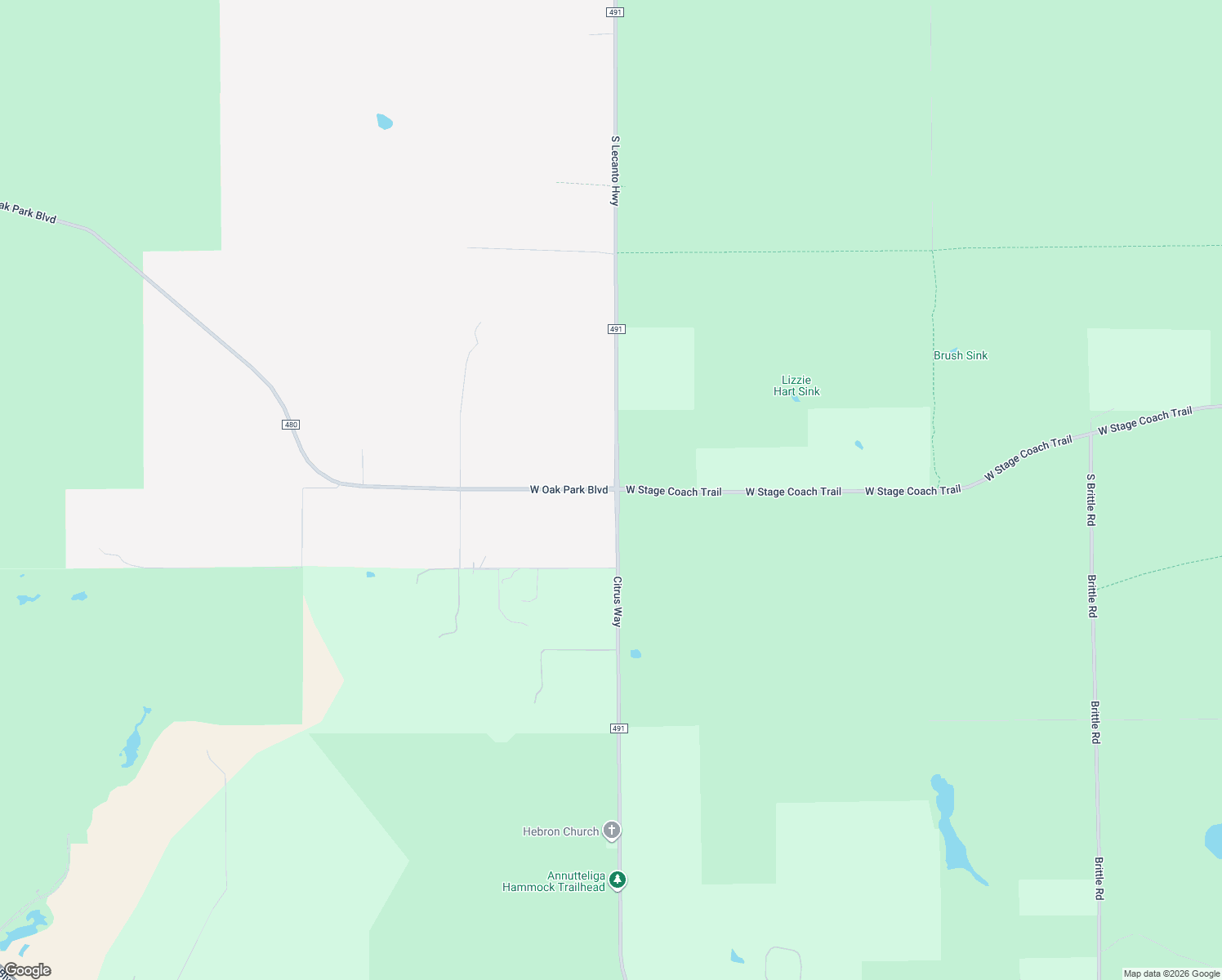 map of restaurants, bars, coffee shops, grocery stores, and more near 1126 West Oak Park Boulevard in Homosassa