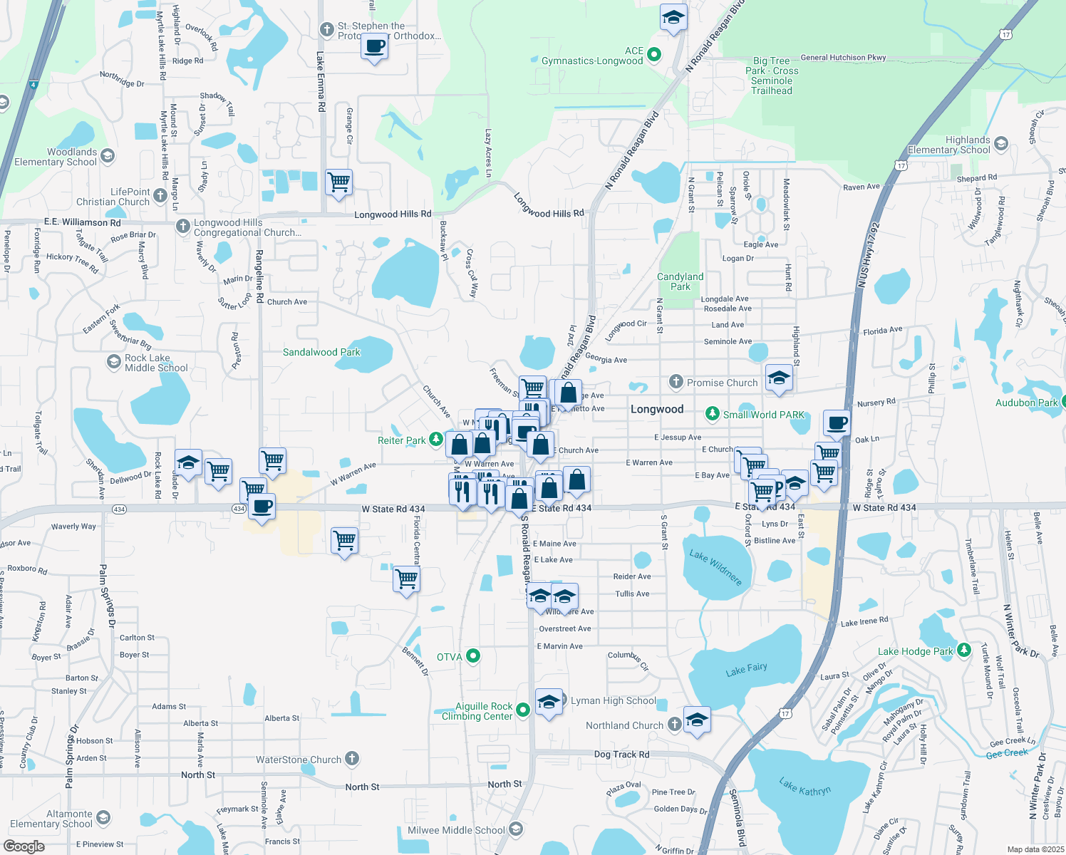 323 County Road 427, Longwood FL Walk Score